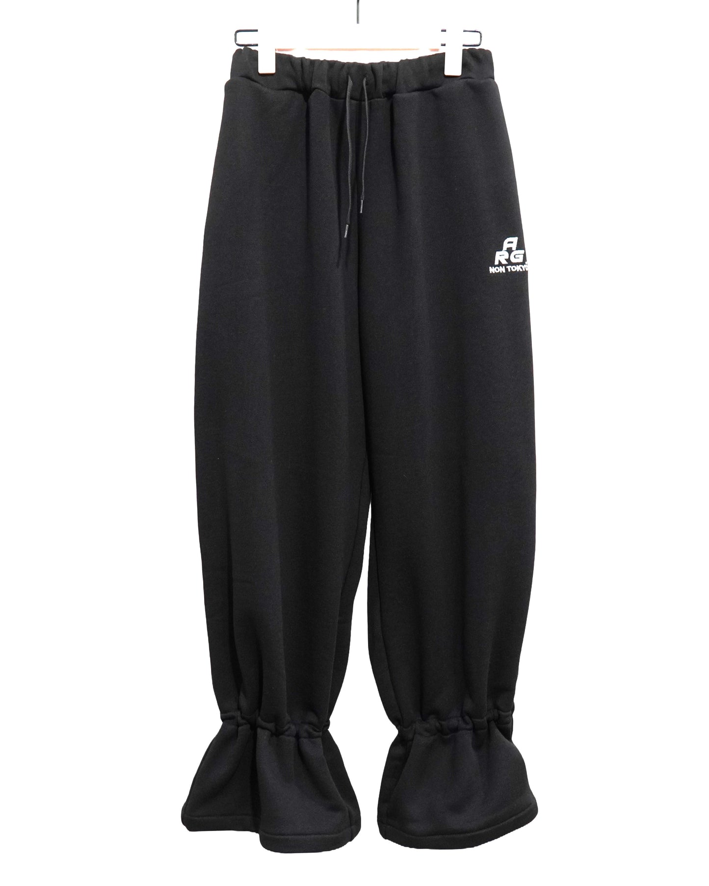 NON TOKYO / RIBBON SWEAT PANTS (BLACK) / &lt;NON TOKYO&gt; Ribbon sweat pants (black)