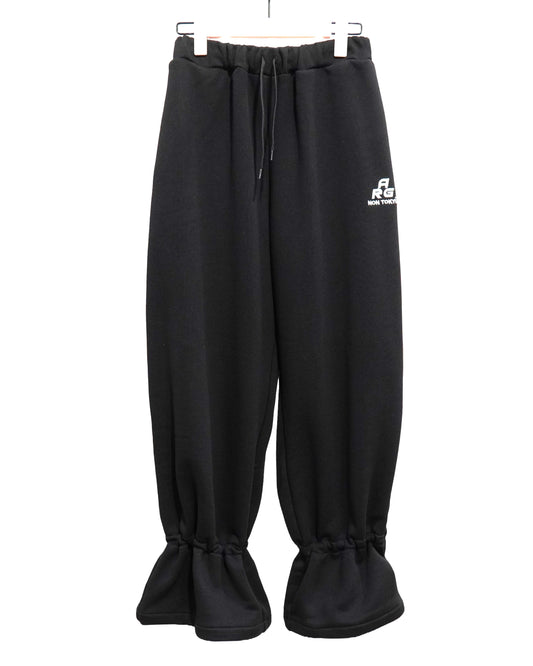 NON TOKYO / RIBBON SWEAT PANTS (BLACK)