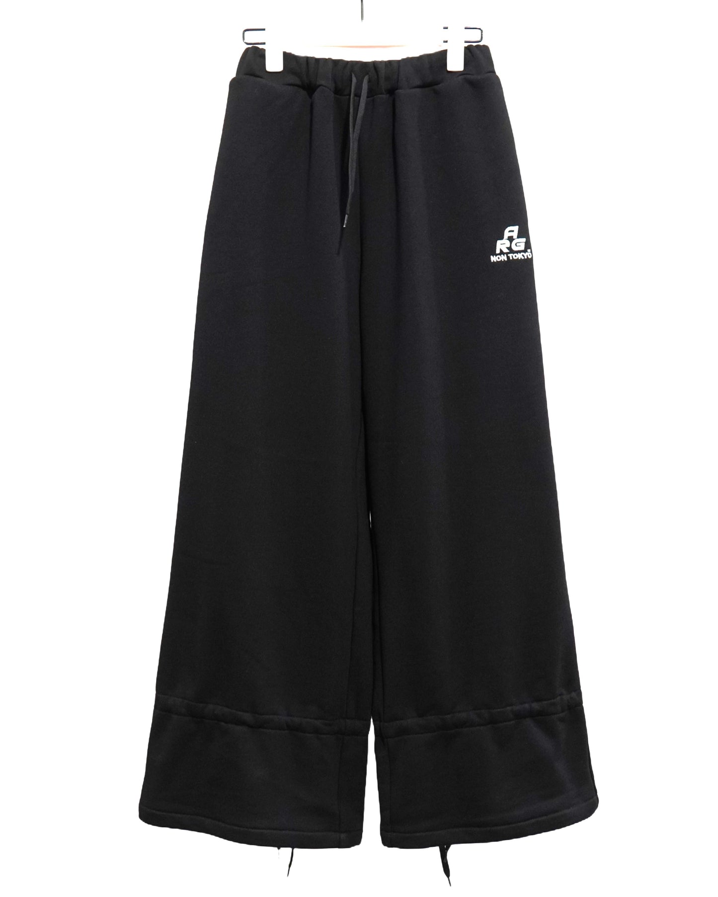 NON TOKYO / RIBBON SWEAT PANTS (BLACK) / &lt;NON TOKYO&gt; Ribbon sweat pants (black)