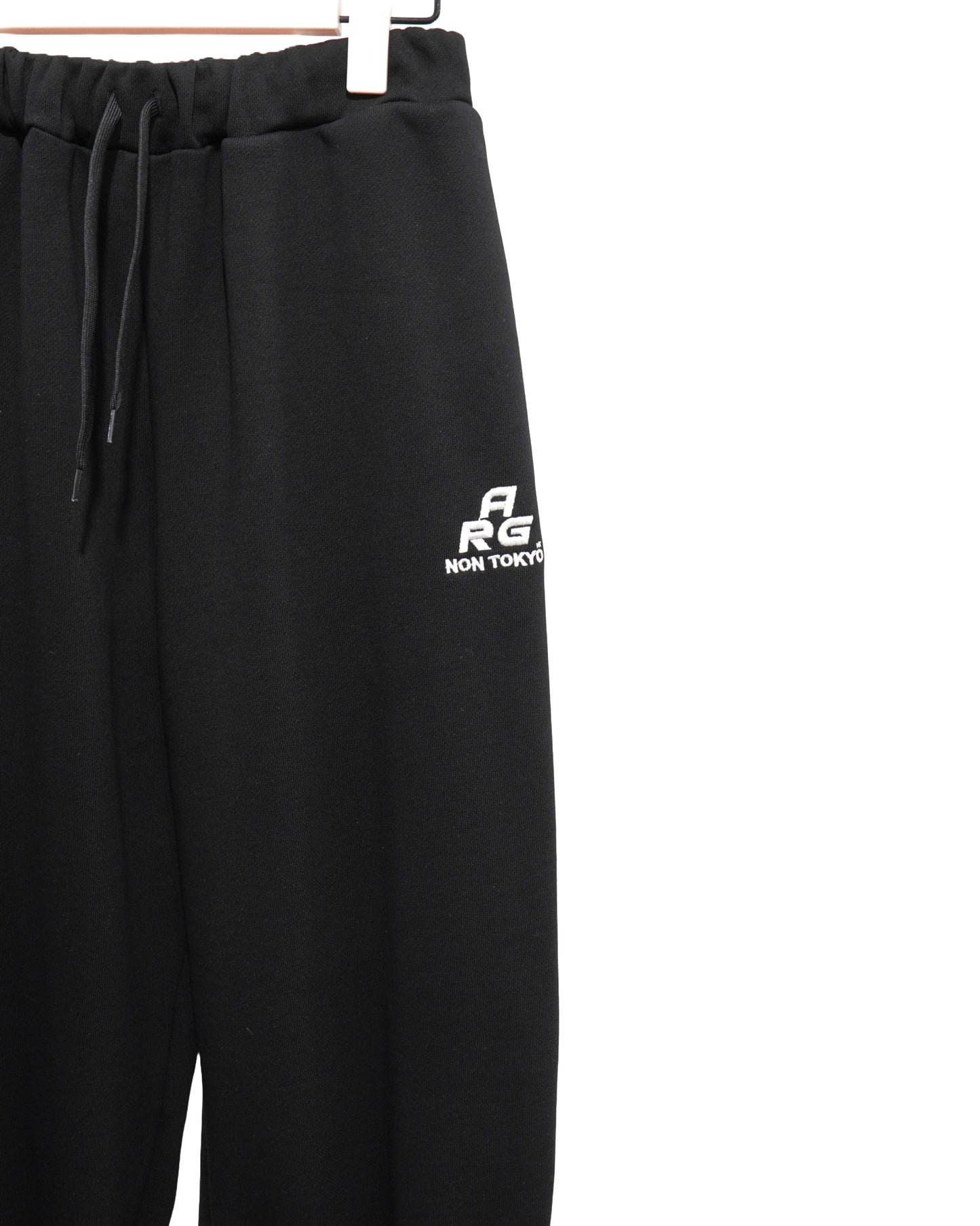 NON TOKYO / RIBBON SWEAT PANTS (BLACK) / &lt;NON TOKYO&gt; Ribbon sweat pants (black)