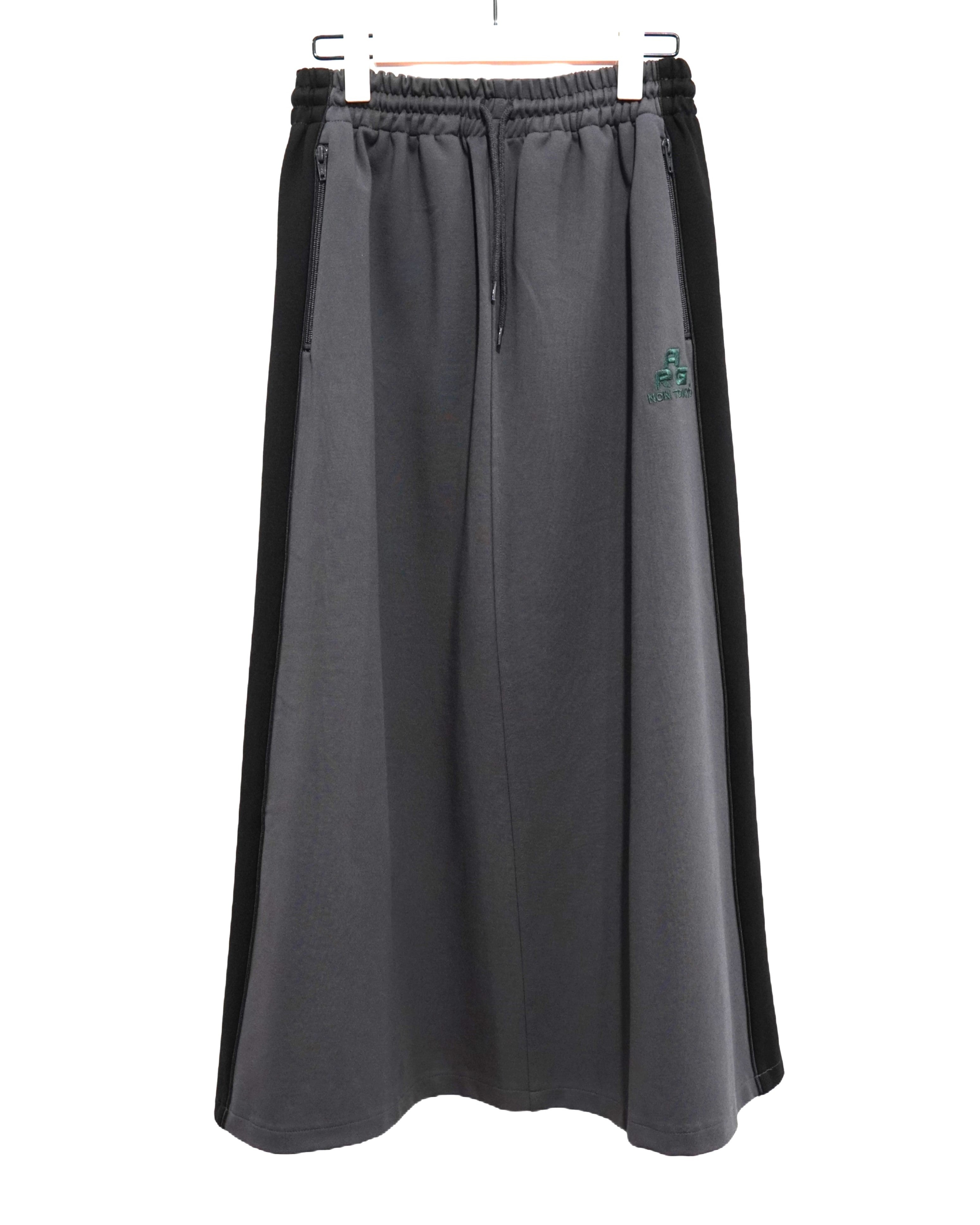 NON TOKYO / JERSEY SKIRT (GRAY×BLACK) / 〈ノントーキョー〉ジャージスカート (グレー×ブラック)