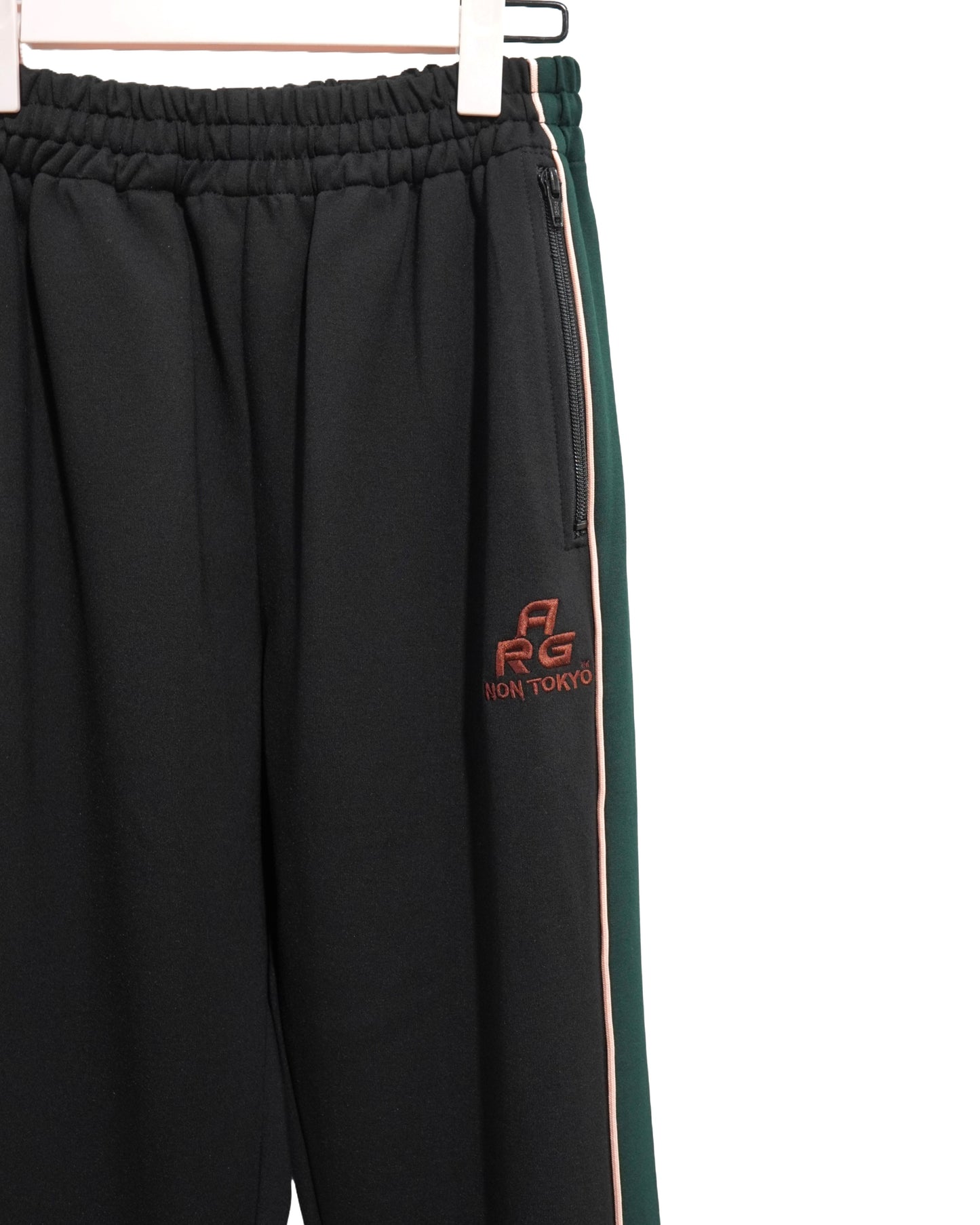 NON TOKYO / JERSEY PANTS (BLACK×GREEN)