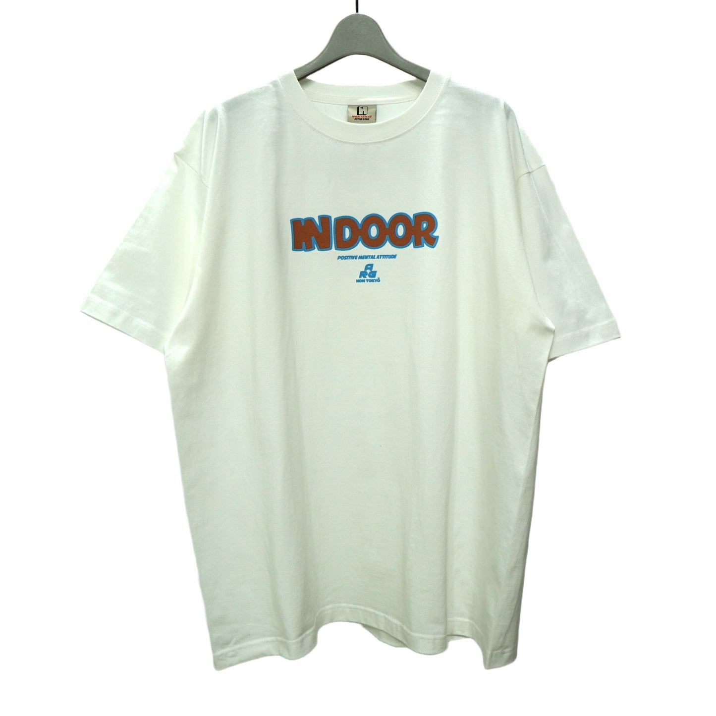 NON TOKYO / INDOOR PRINT T/S (WHITE) / 〈ノントーキョー〉インドアプリントTシャツ  (ホワイト)