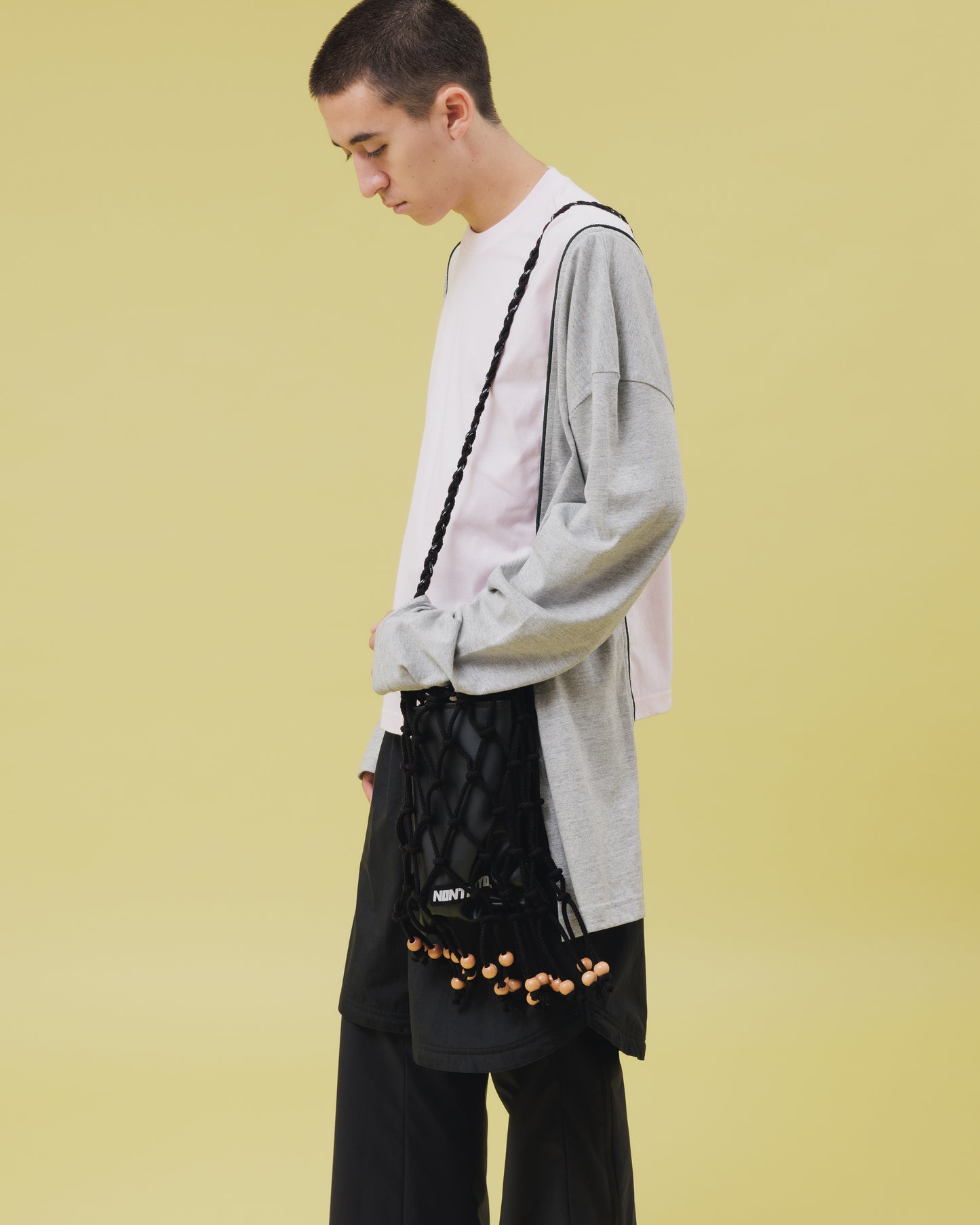 NON TOKYO / MACRAME SHOULDER BAG (BLACK) / &lt;NON TOKYO&gt; Macrame shoulder bag (black)