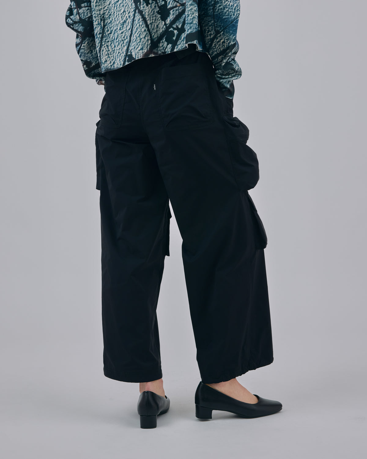 RIPSTOP CARGO PANTS (BLACK)