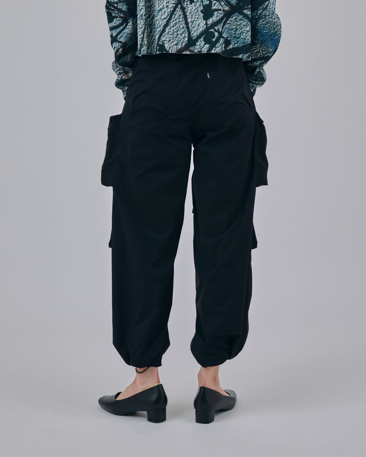 RIPSTOP CARGO PANTS (BLACK)