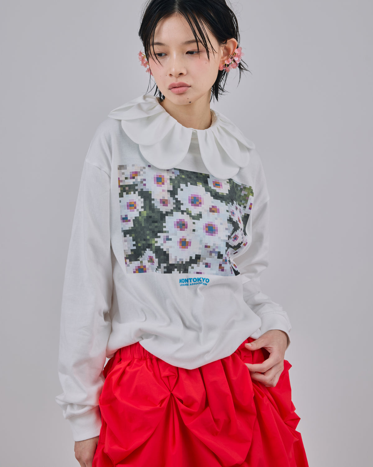 PETAL COLLAR (WHITE)