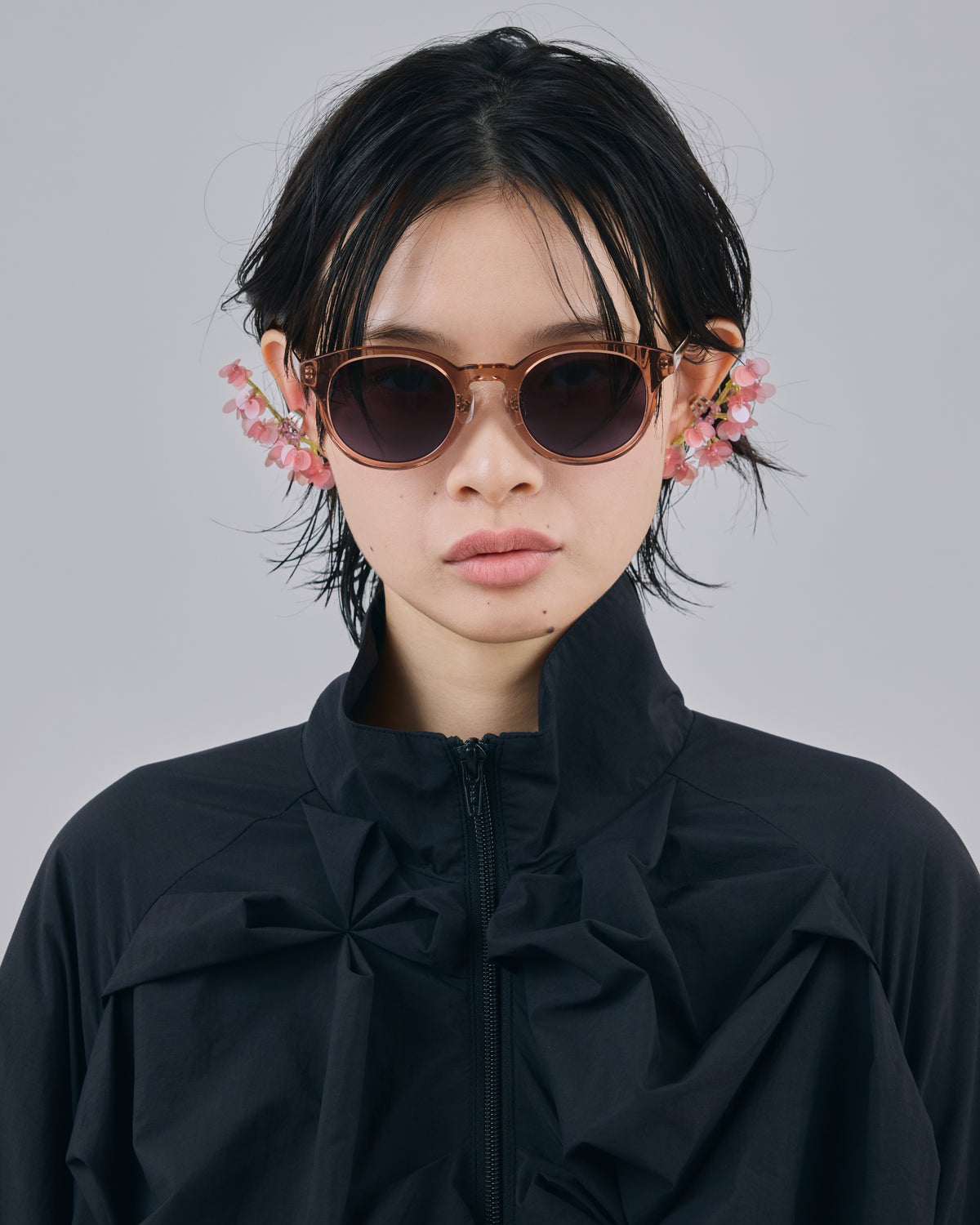 METAL ARM SUNGLASS (PINK)
