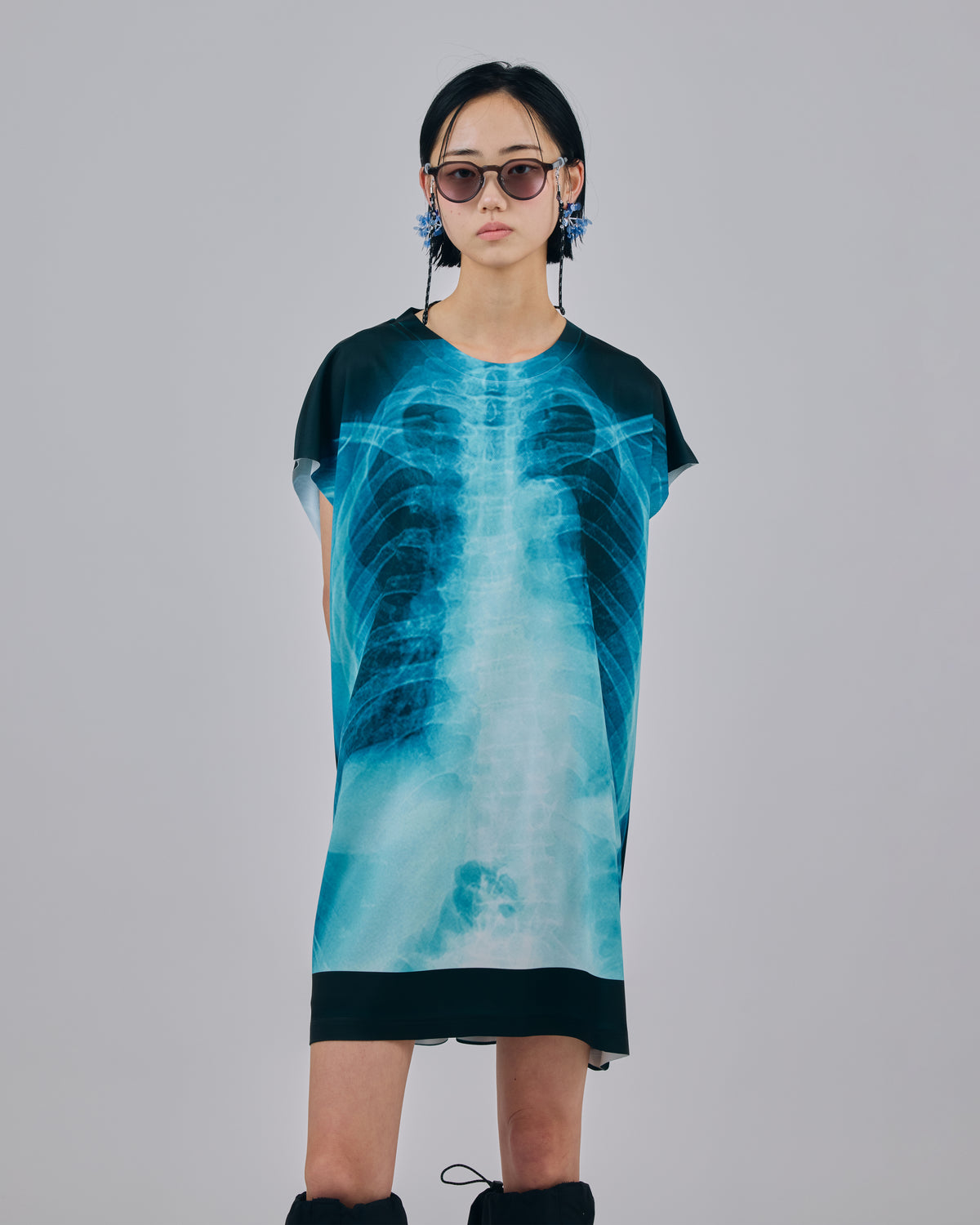 DIRECT PRINT NO-SLEEVE T-SHIRT (BONE)