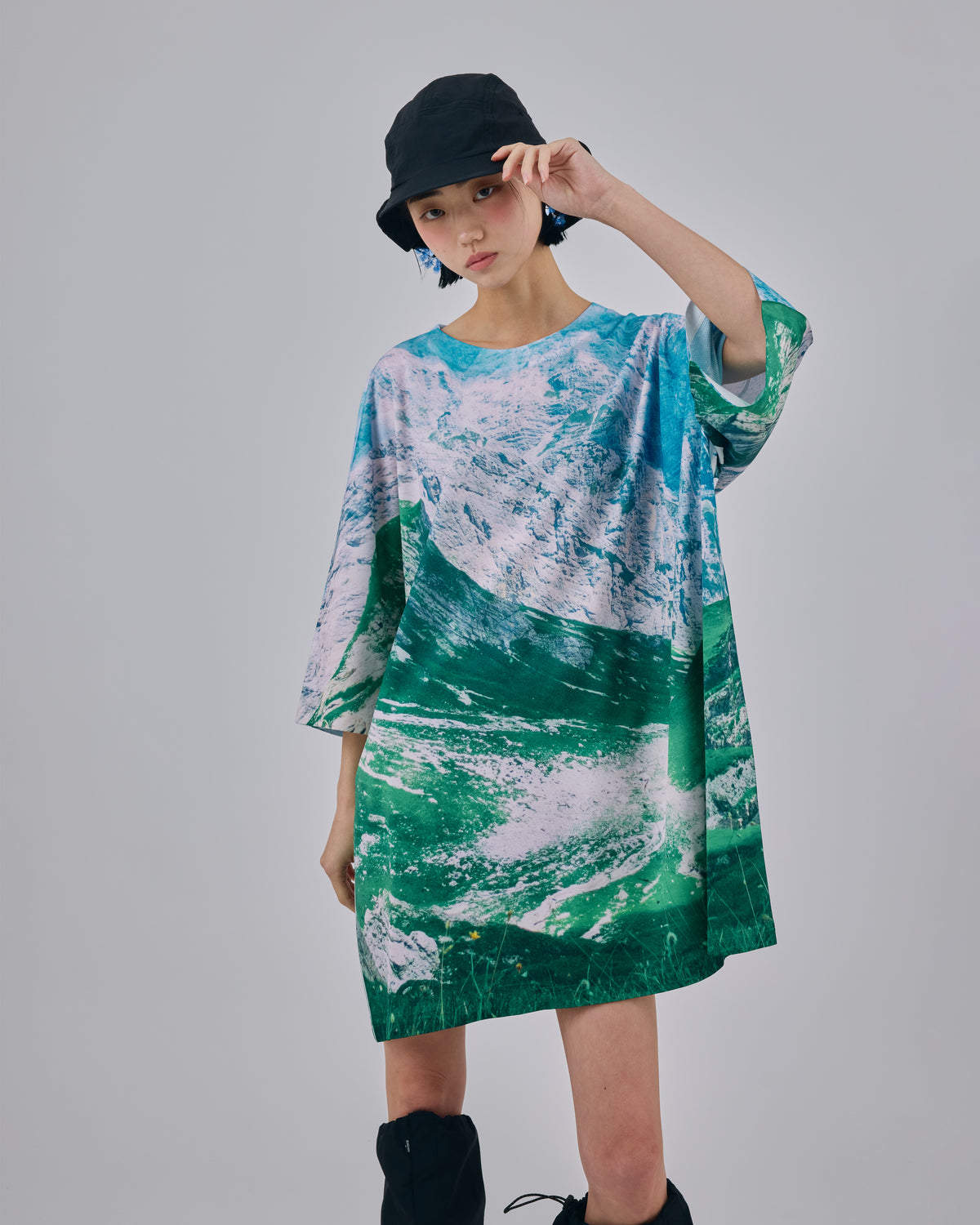 DIRECT PRINT BIG T-SHIRT (MOUNTAIN)