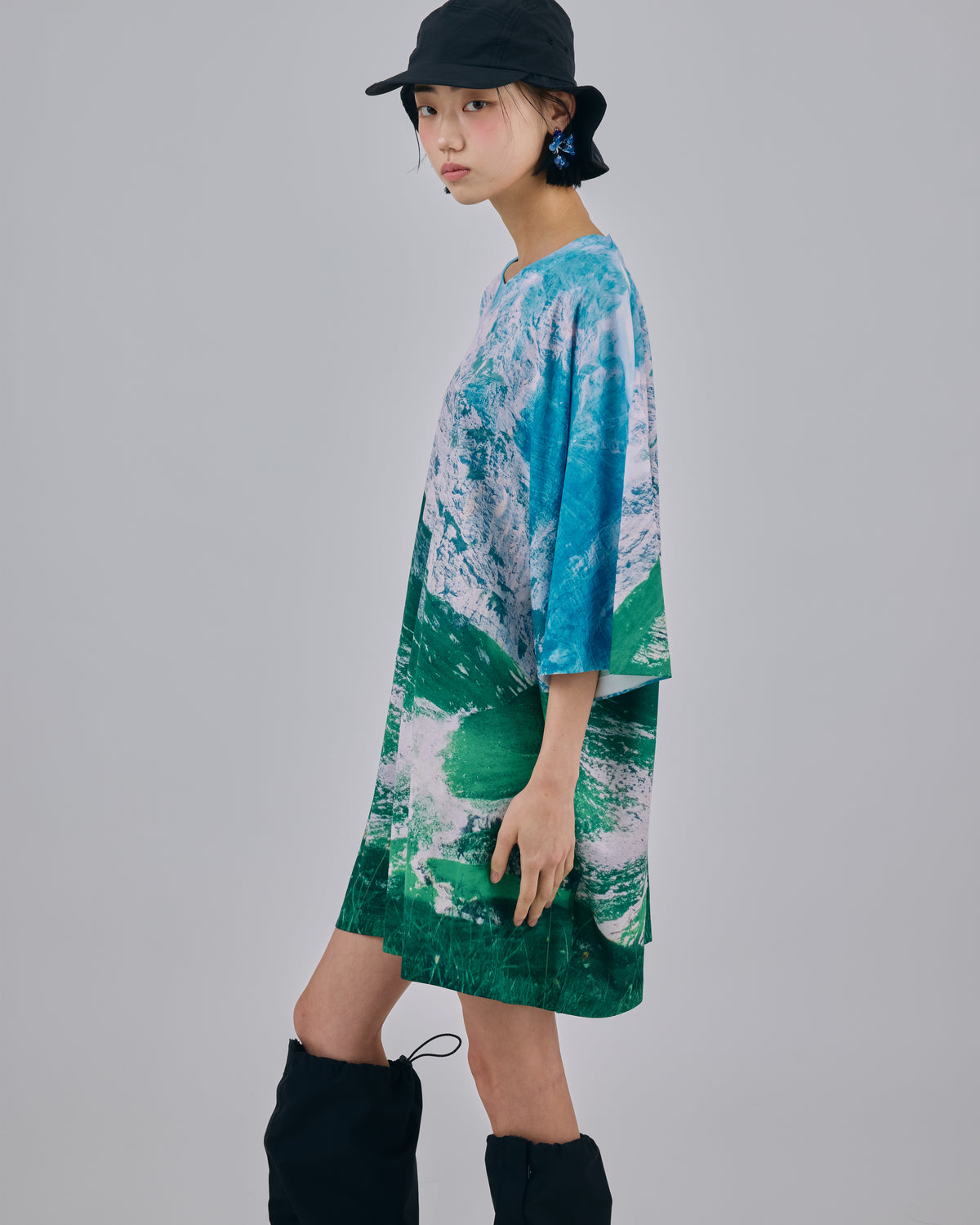 DIRECT PRINT BIG T-SHIRT (MOUNTAIN)