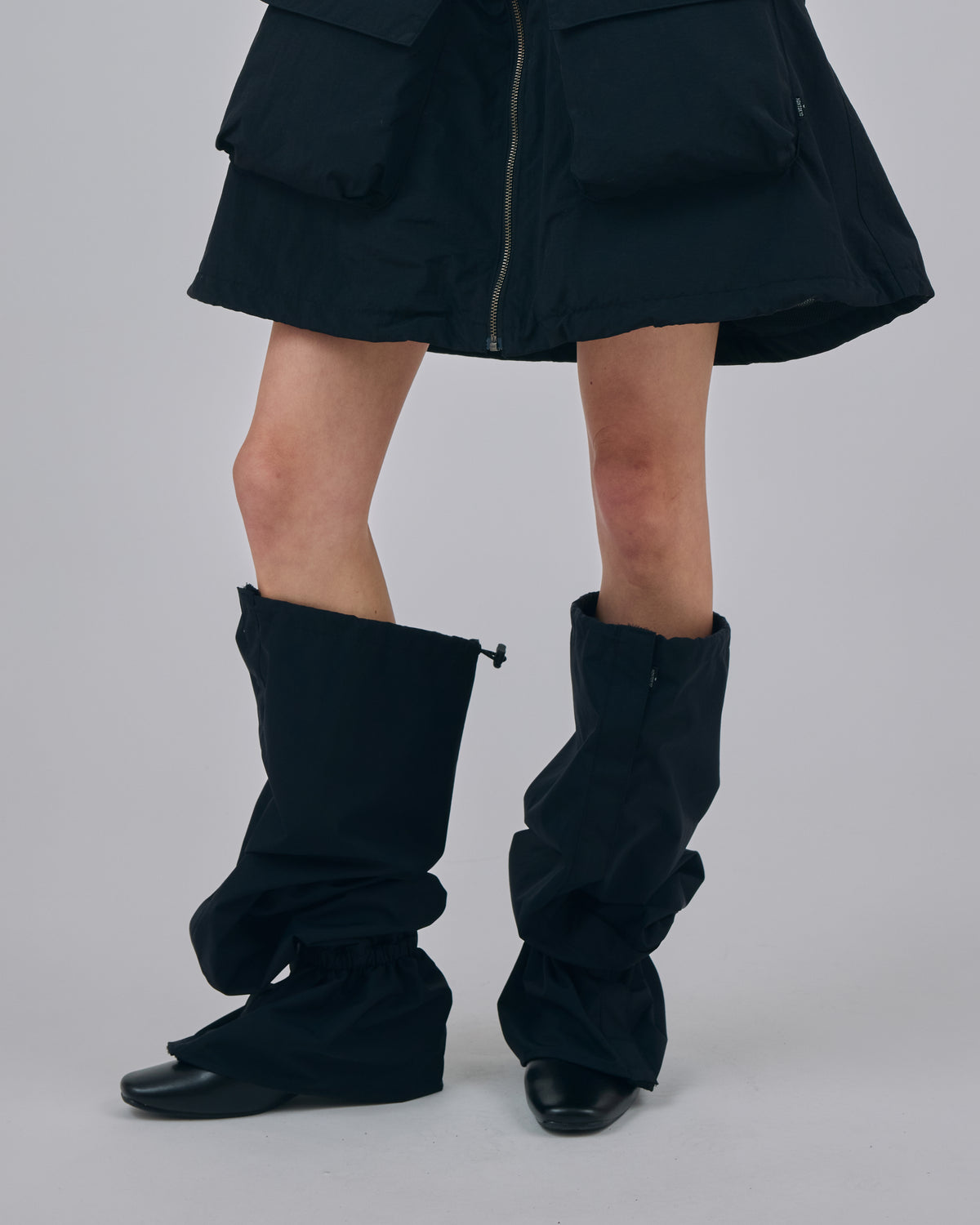 CUSHION MINI SKIRT (BLACK)
