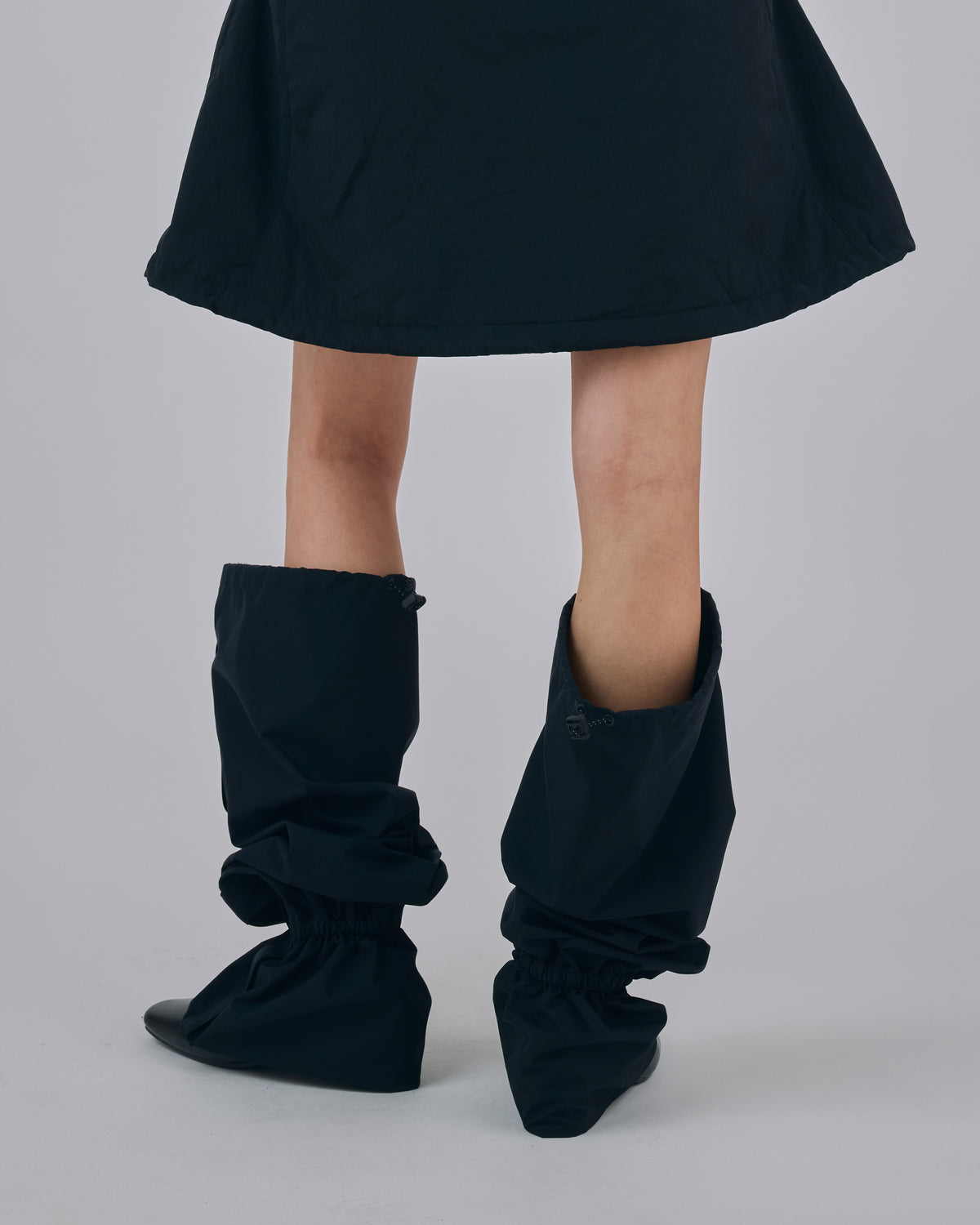 LONG BOOTS COVER (BLACK)