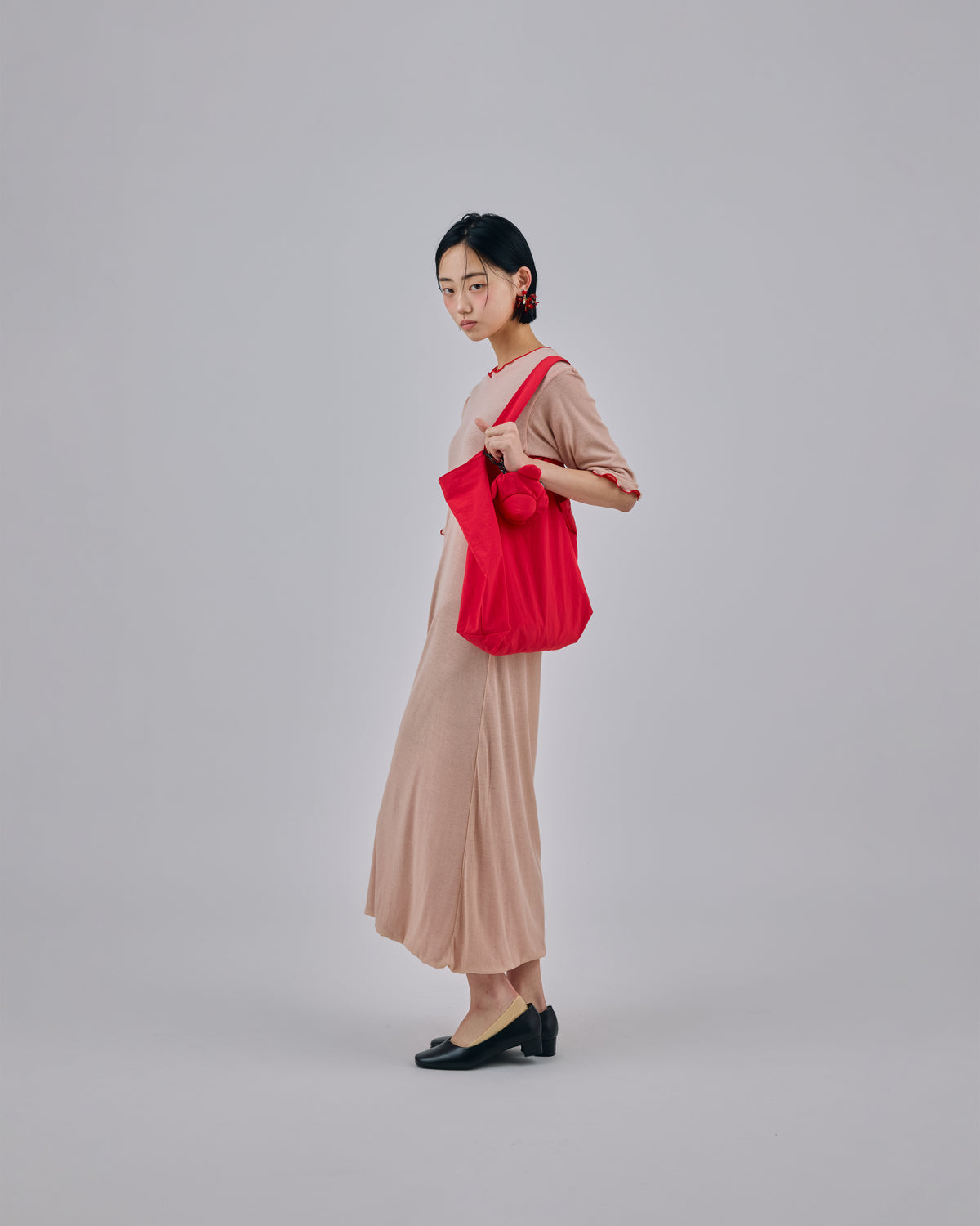 BEAR ECO BAG (RED)
