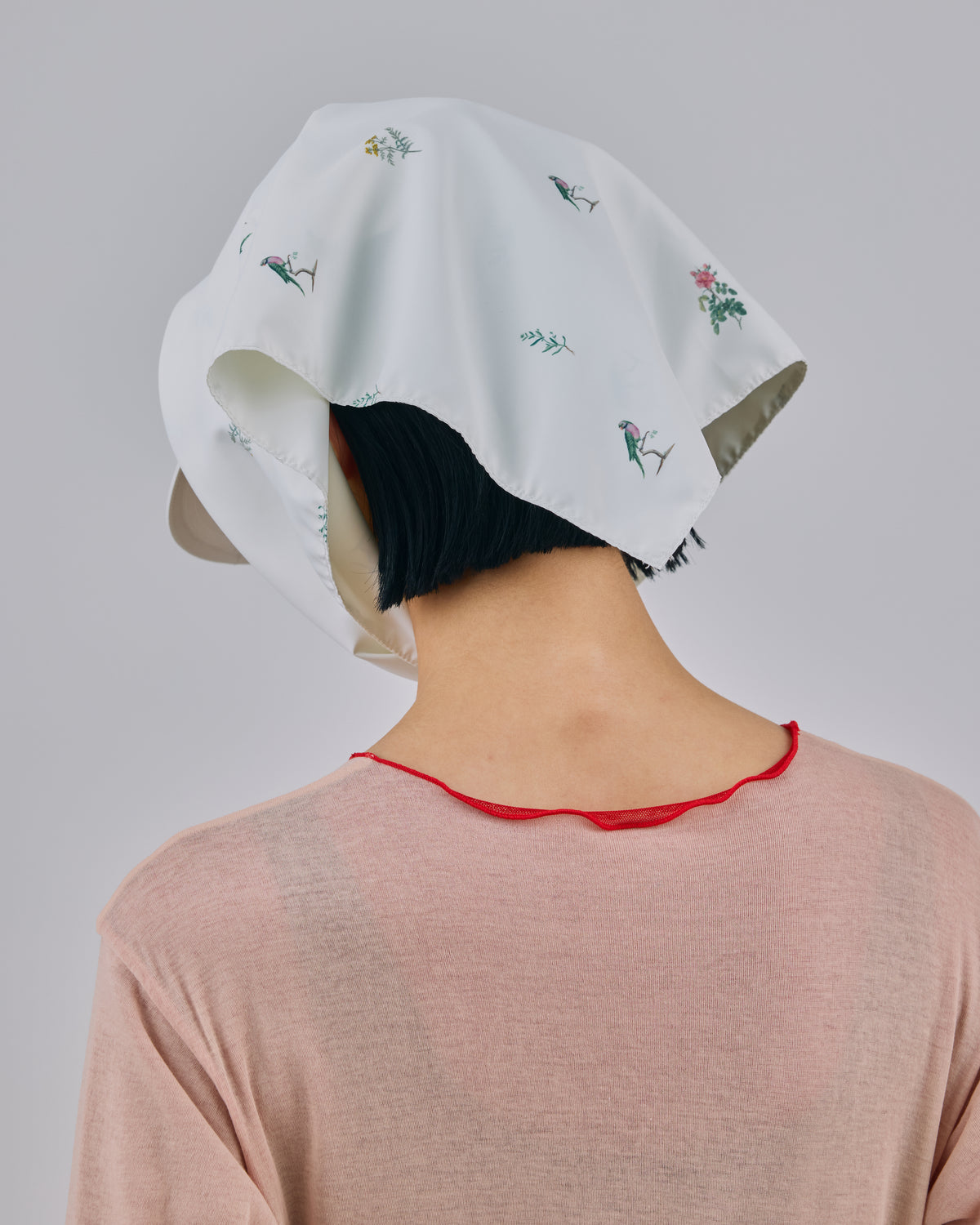 PRINT STOLE CAP (WHITE)