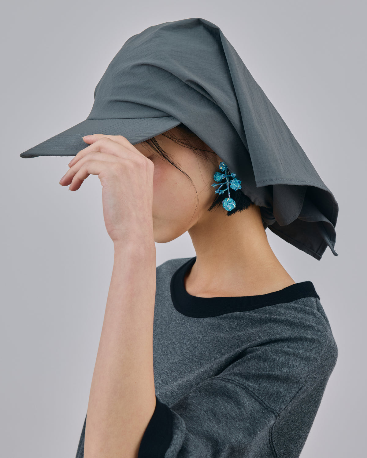 STOLE CAP (GRAY)