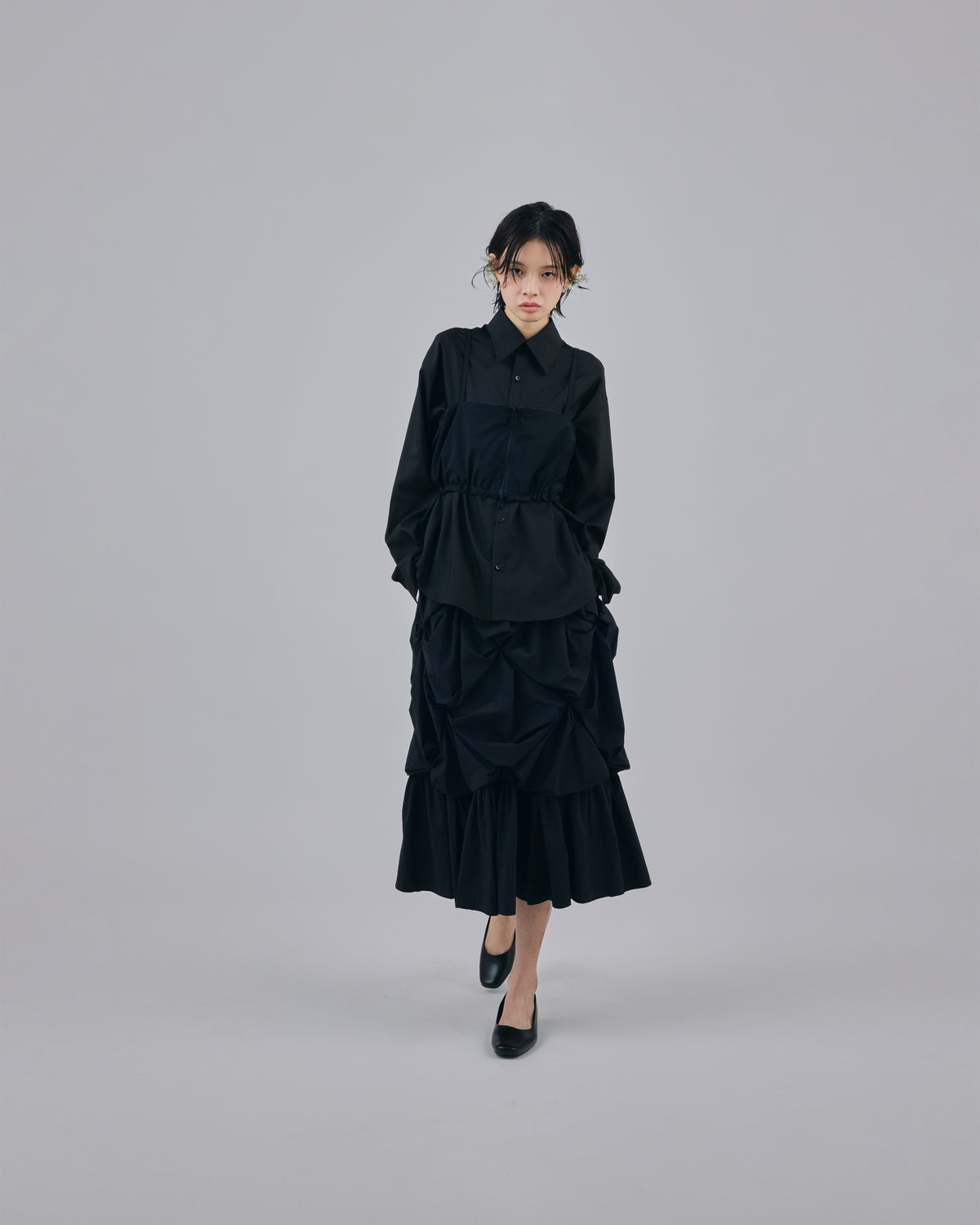 L/S SHIRT (BLACK)
