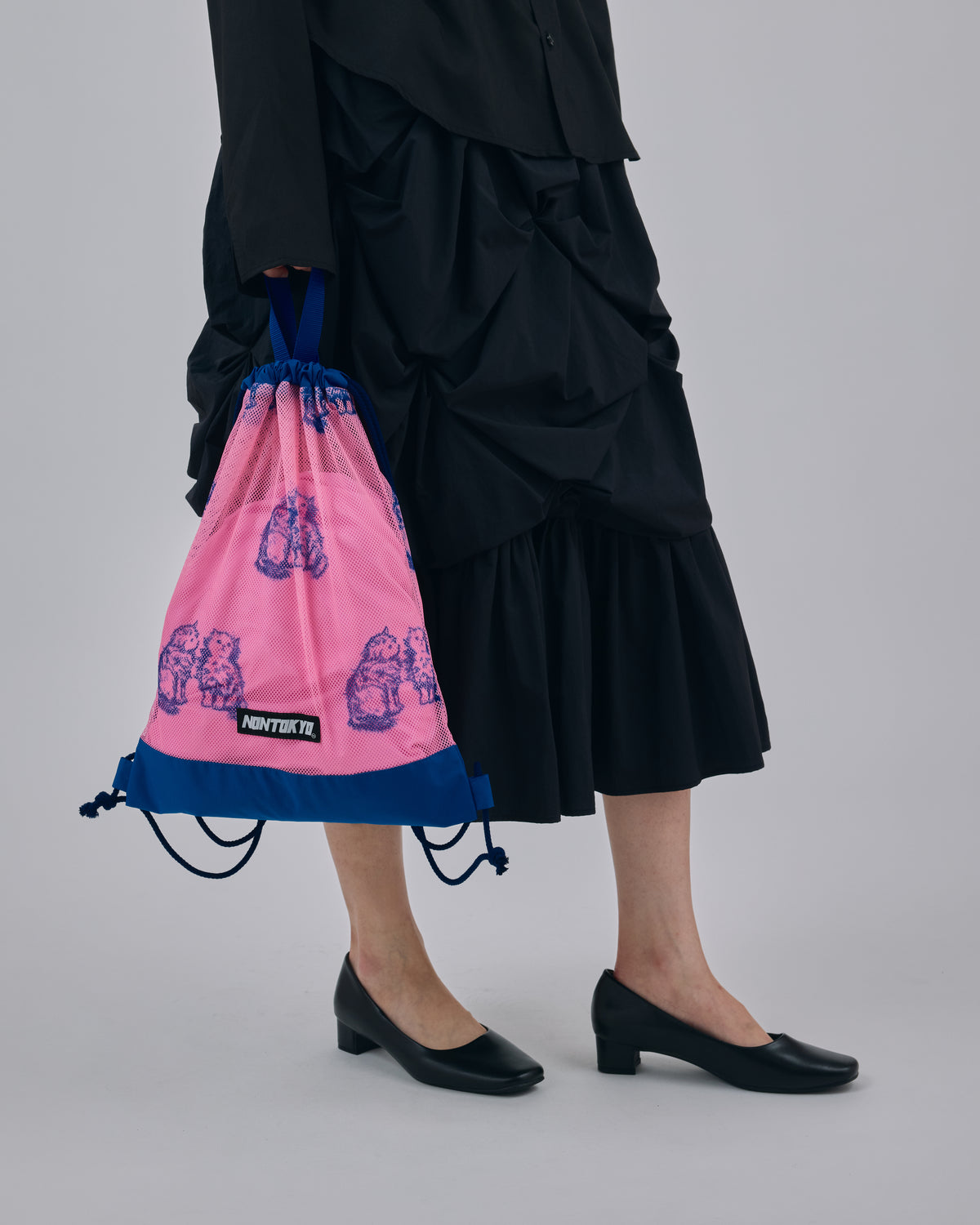 PRINT MESH KNAPSACK (PINK)