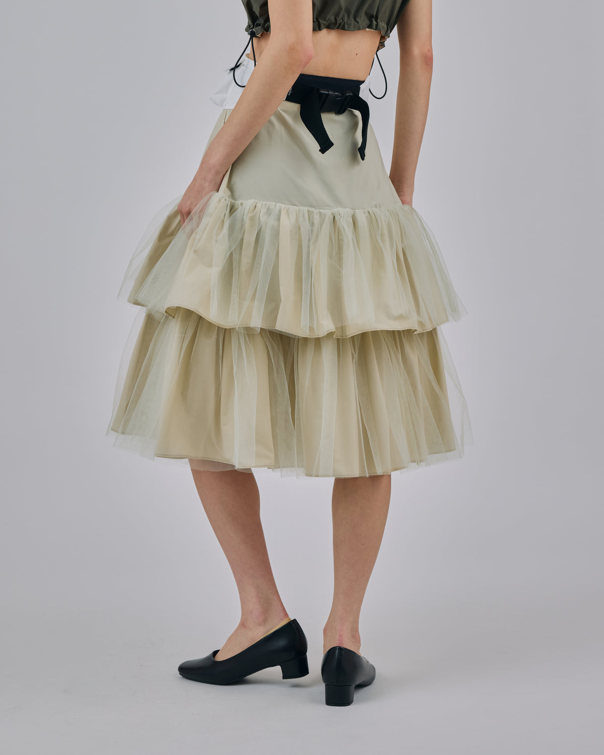 3WAY TULE TIERED SKIRT (L.YELLOW)