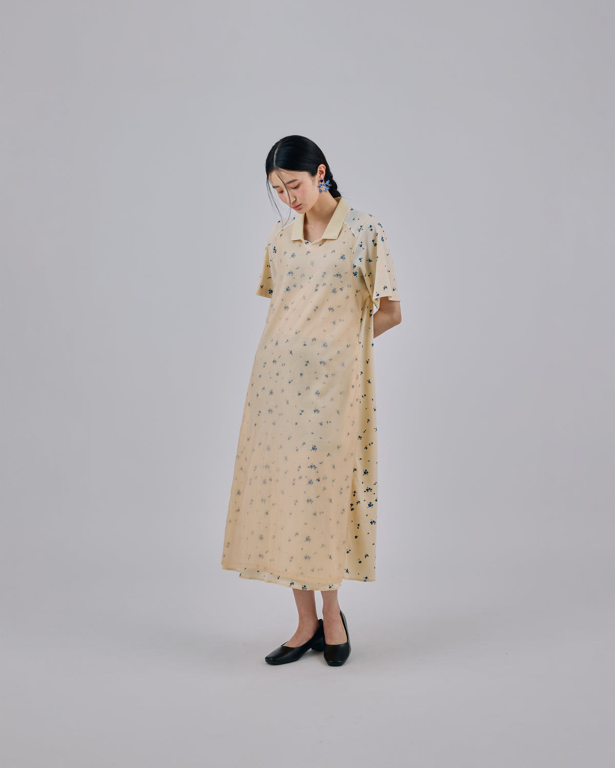 THERMAL FLOWER ONE-PIECE (IVORY)