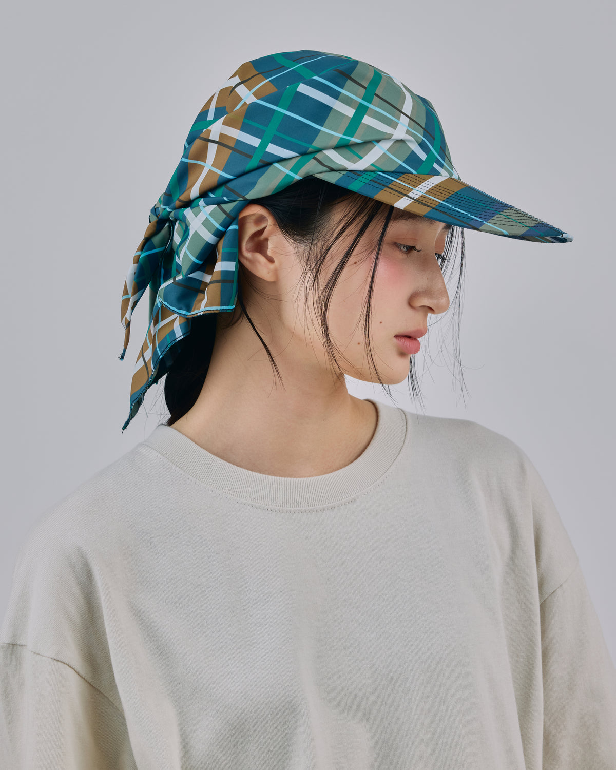 PRINT STOLE CAP (CHECK)