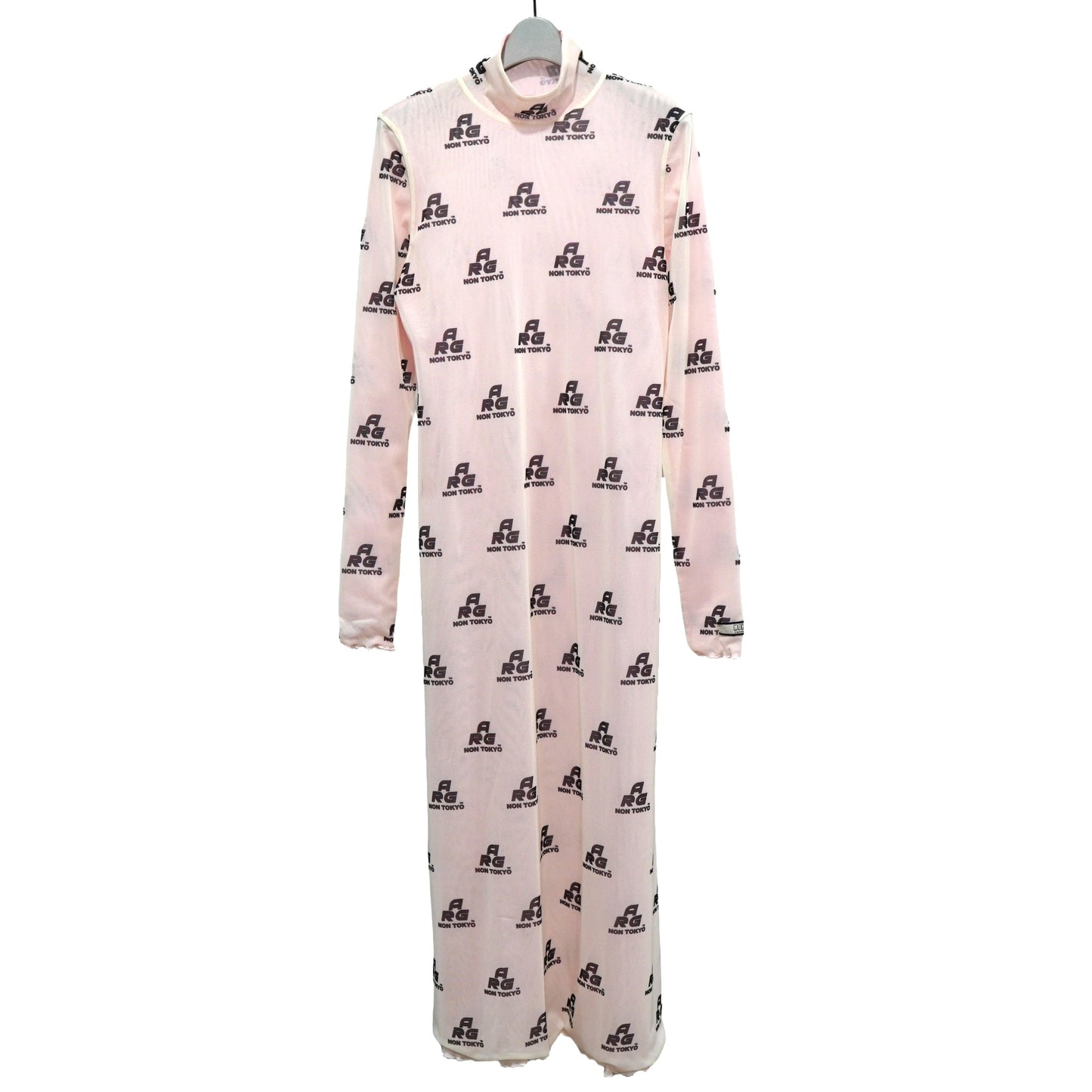 NON TOKYO / REVERSIBLE POWERNET HI NECK ONE-PIECE (LOGO×L.PINK)