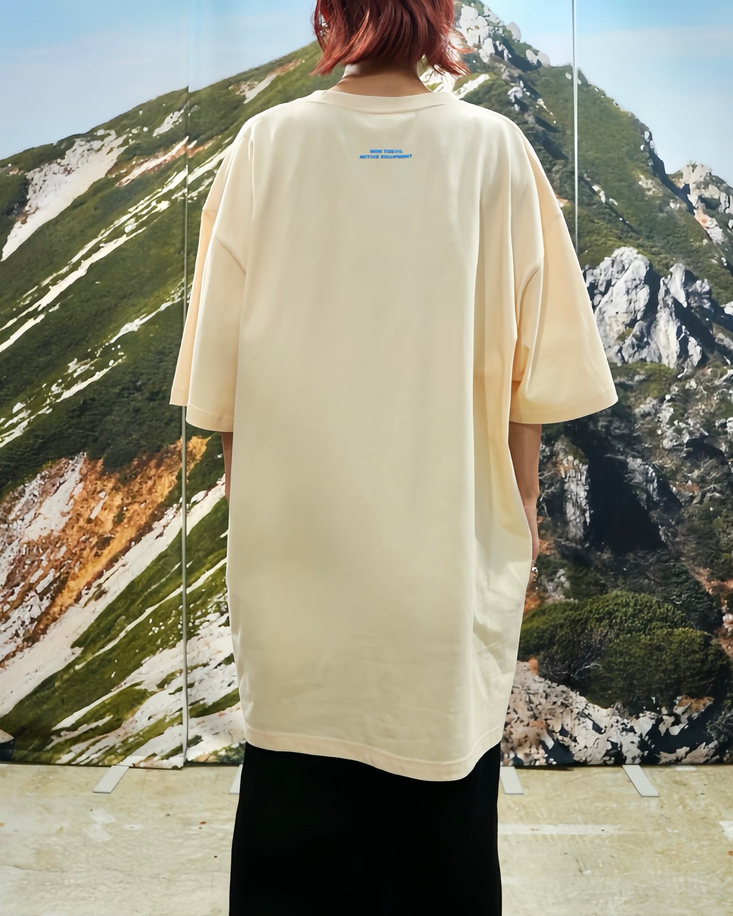 SQUIRREL PRINT BIG T-SHIRT (PINK)