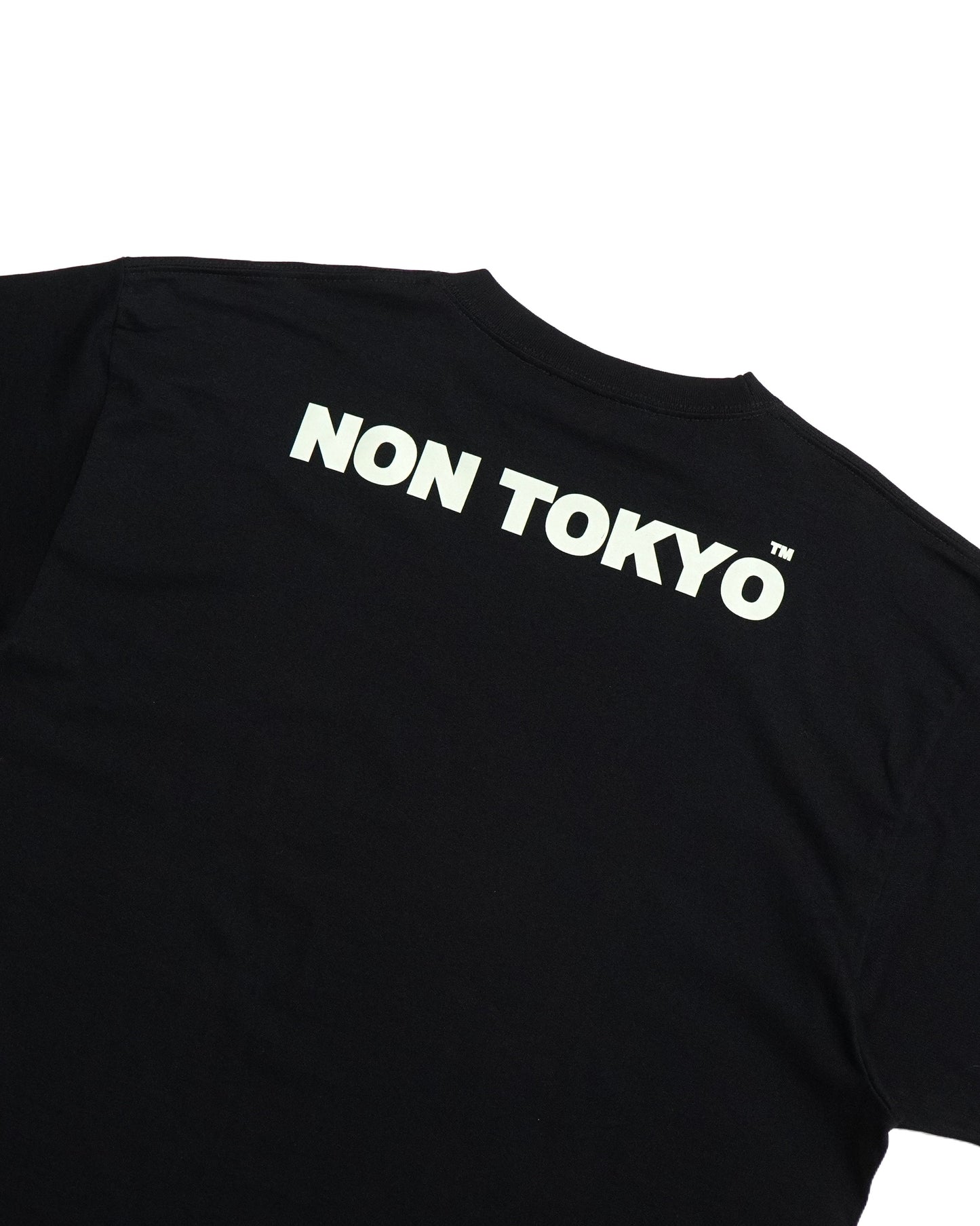 GLITTER PRINT BIG T-SHIRT (LOVE/BLACK)