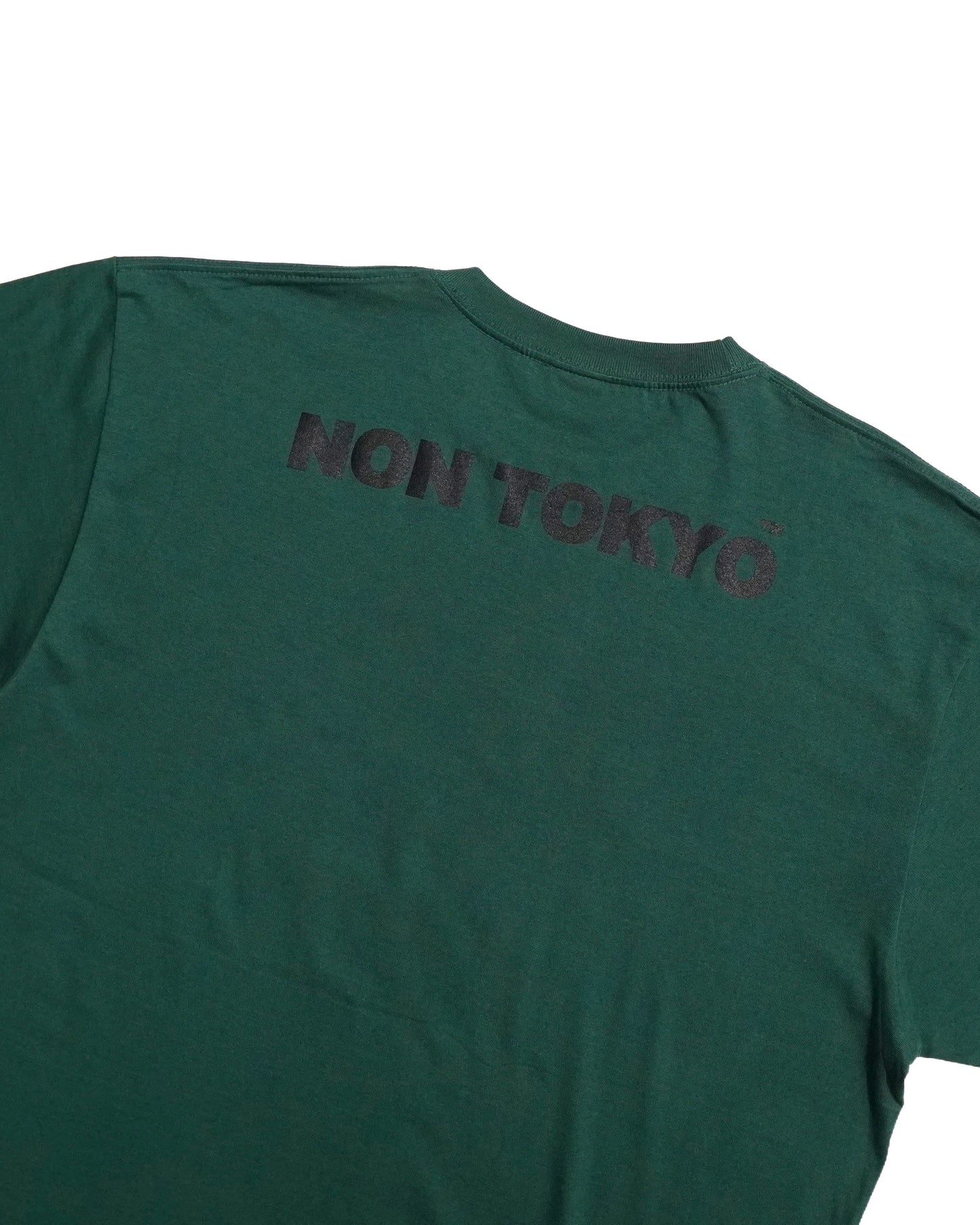 GLITTER PRINT BIG T-SHIRT (LOVE/GREEN)