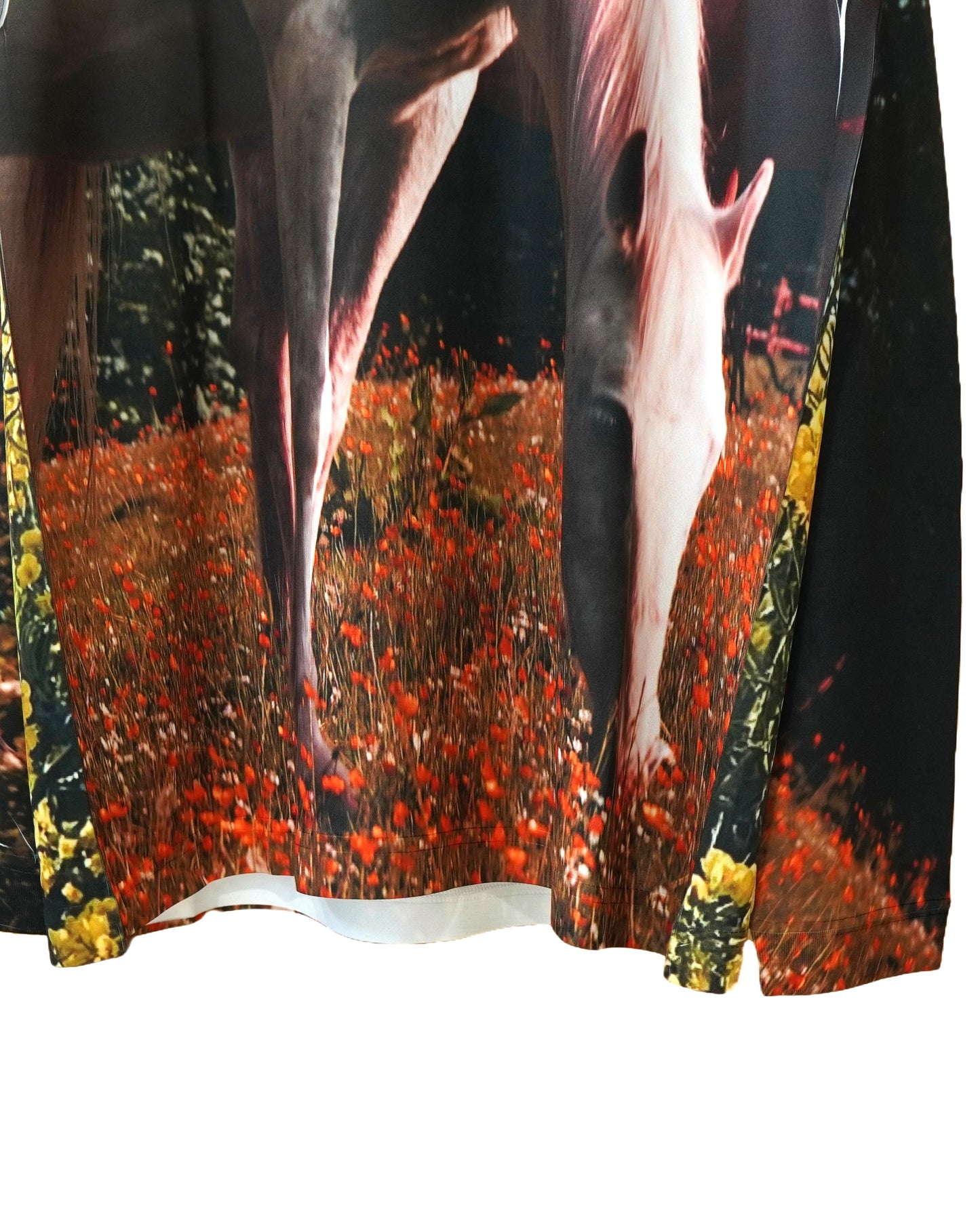 DIRECT PRINT L/S T-SHIRT (HORSE)