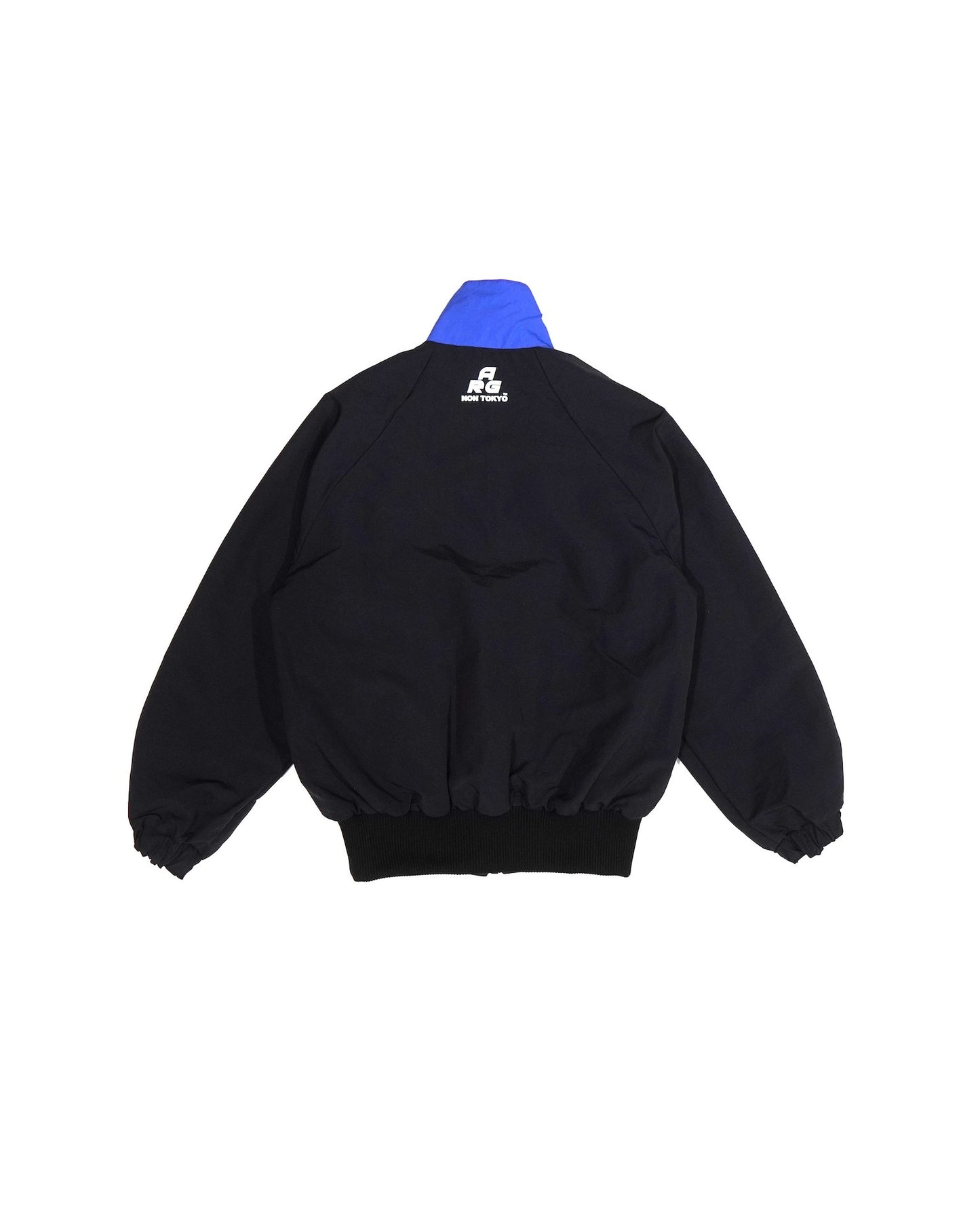 REVERSIBLE SWITCHING BLOUSON & SCARF (NAVY x BLACK)