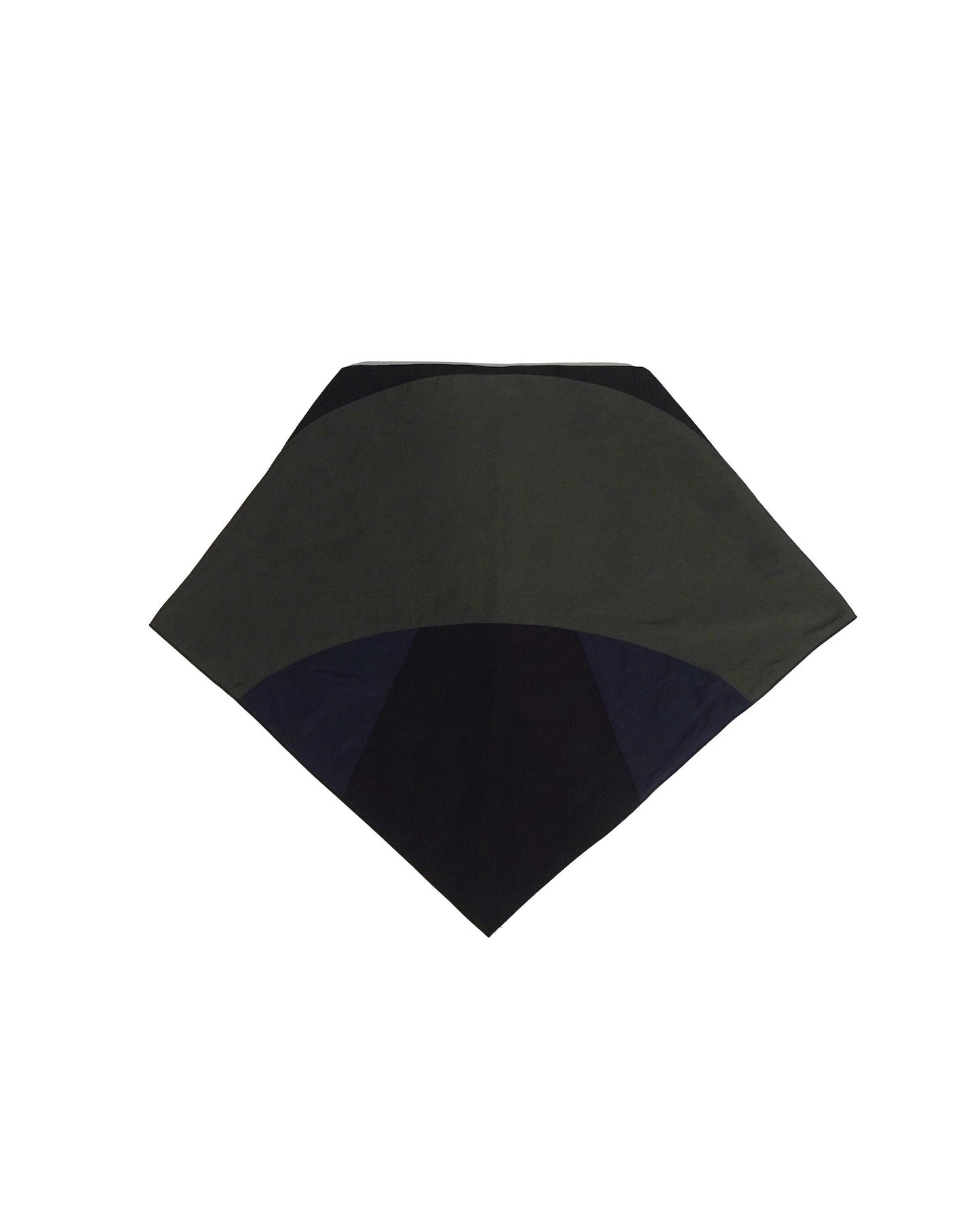 REVERSIBLE SWITCHING BLOUSON & SCARF (NAVY x BLACK)