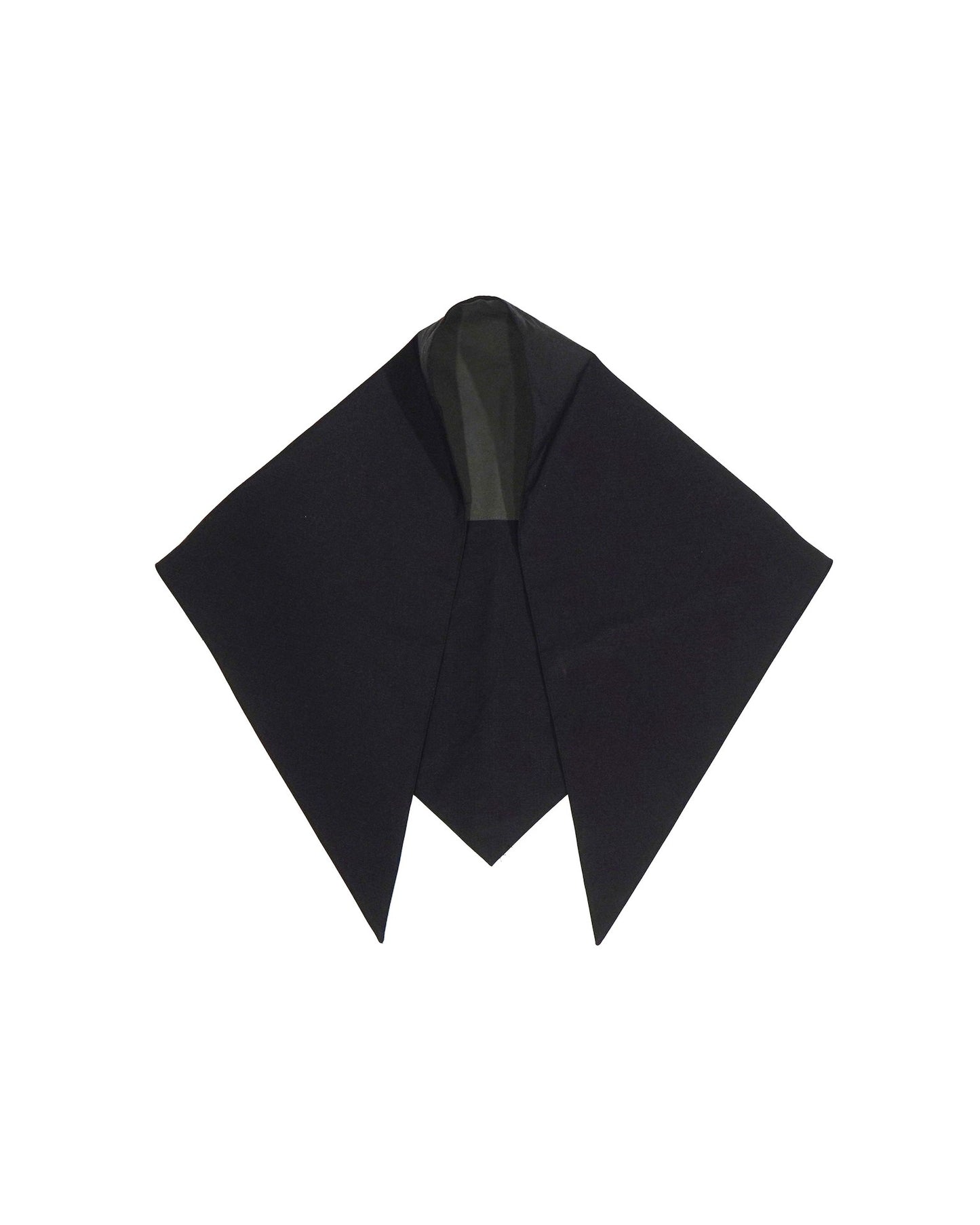 REVERSIBLE SWITCHING BLOUSON & SCARF (NAVY x BLACK)