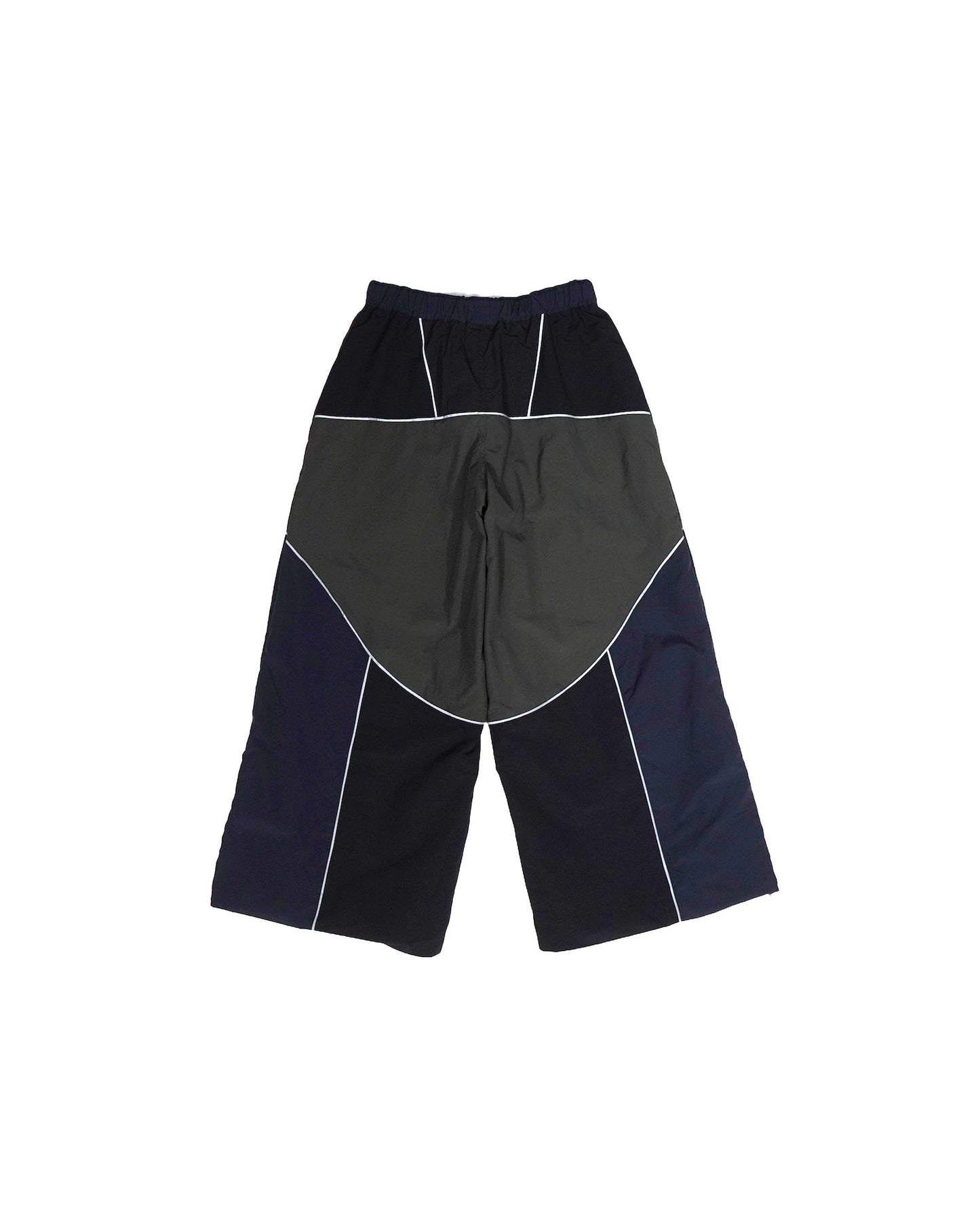 SWITCHING NYLON PANTS (NAVY x BLACK)