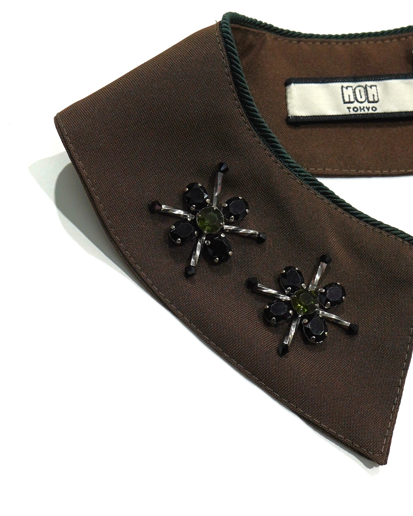 BIJOU DETACHABLE COLLAR (BROWN)