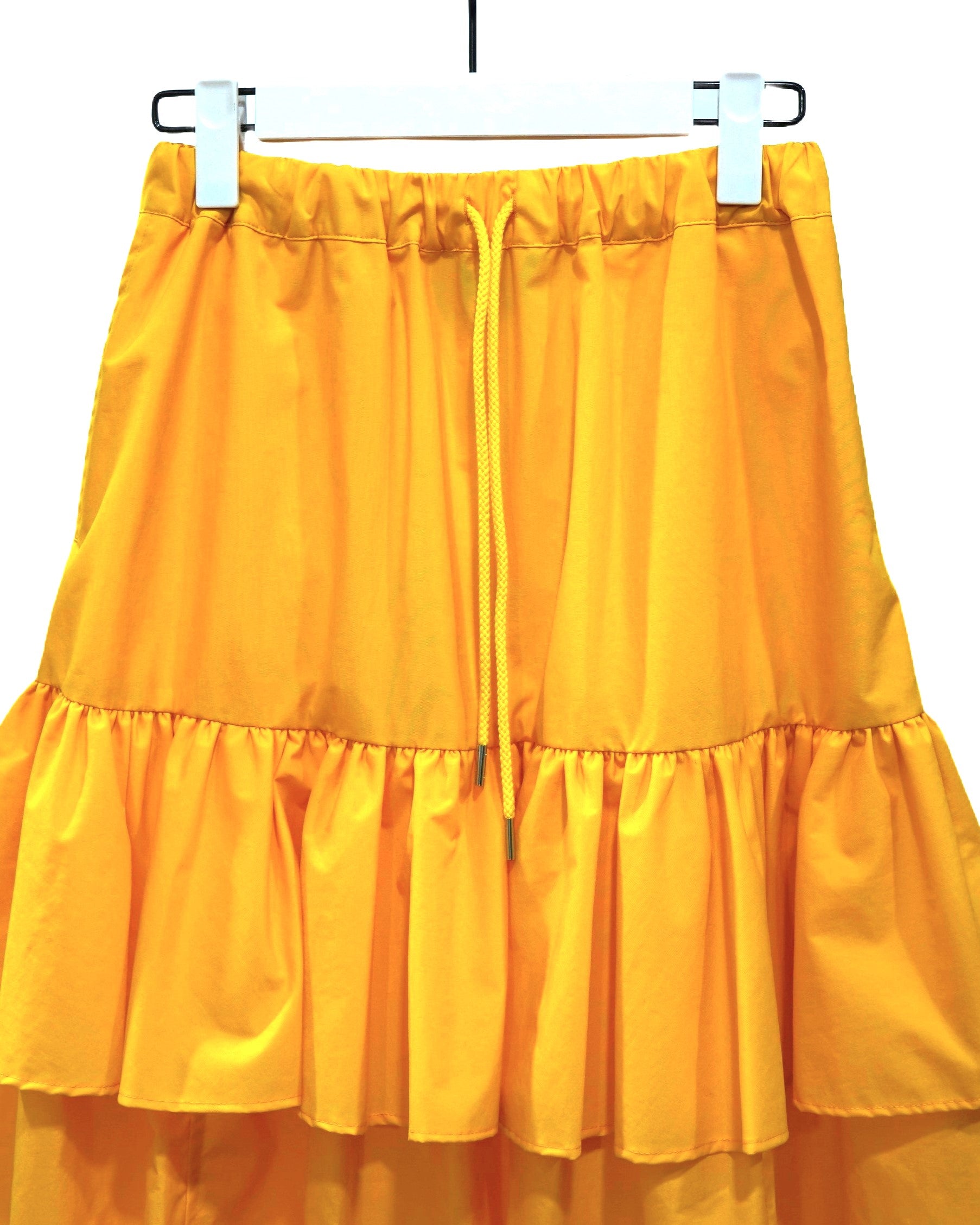 NON TOKYO / NYLON FRILL SKIRT (YELLOW)