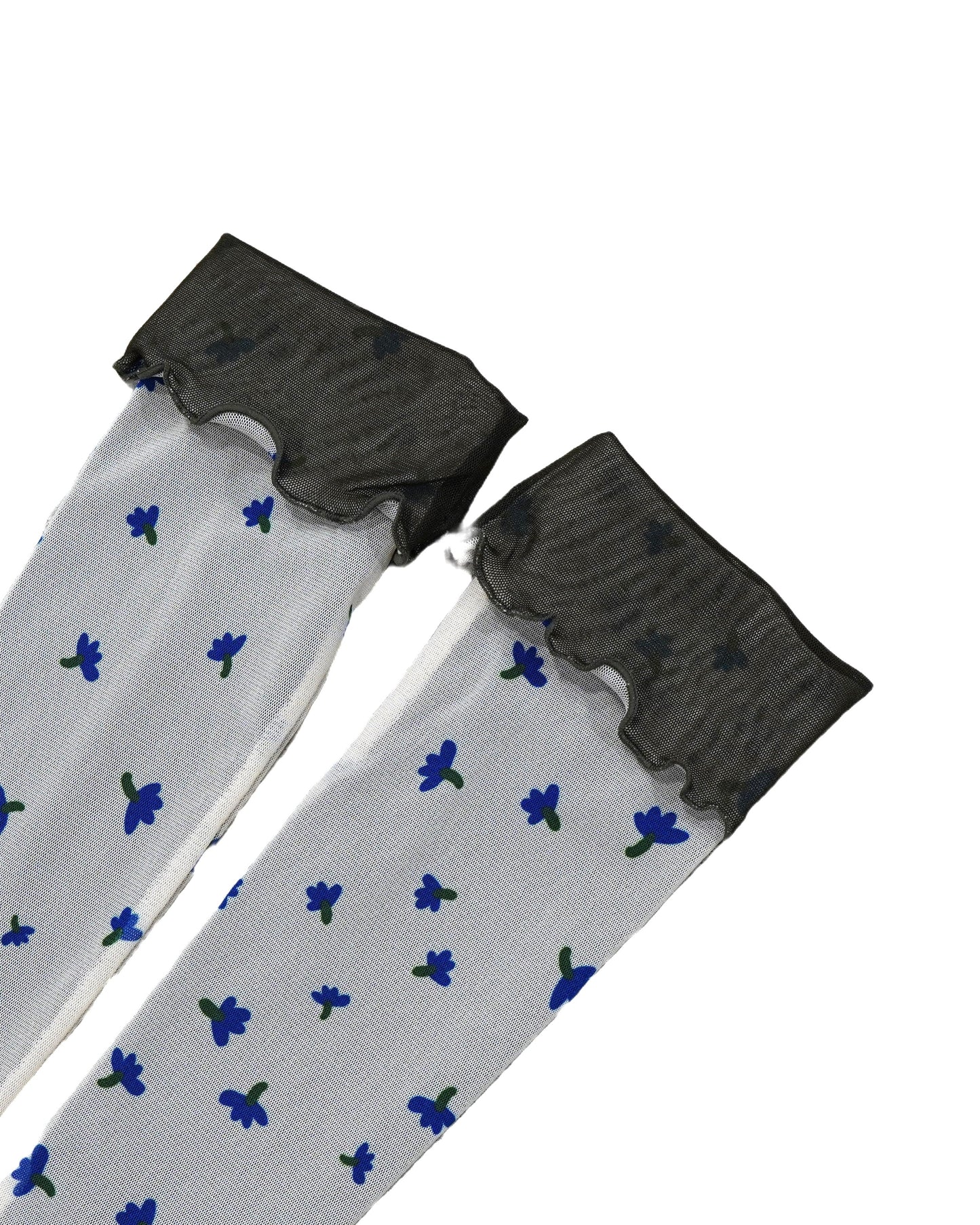 NON TOKYO / REVERSIBLE POWERNET SOX (LONG / FLOWER×KHAKI)