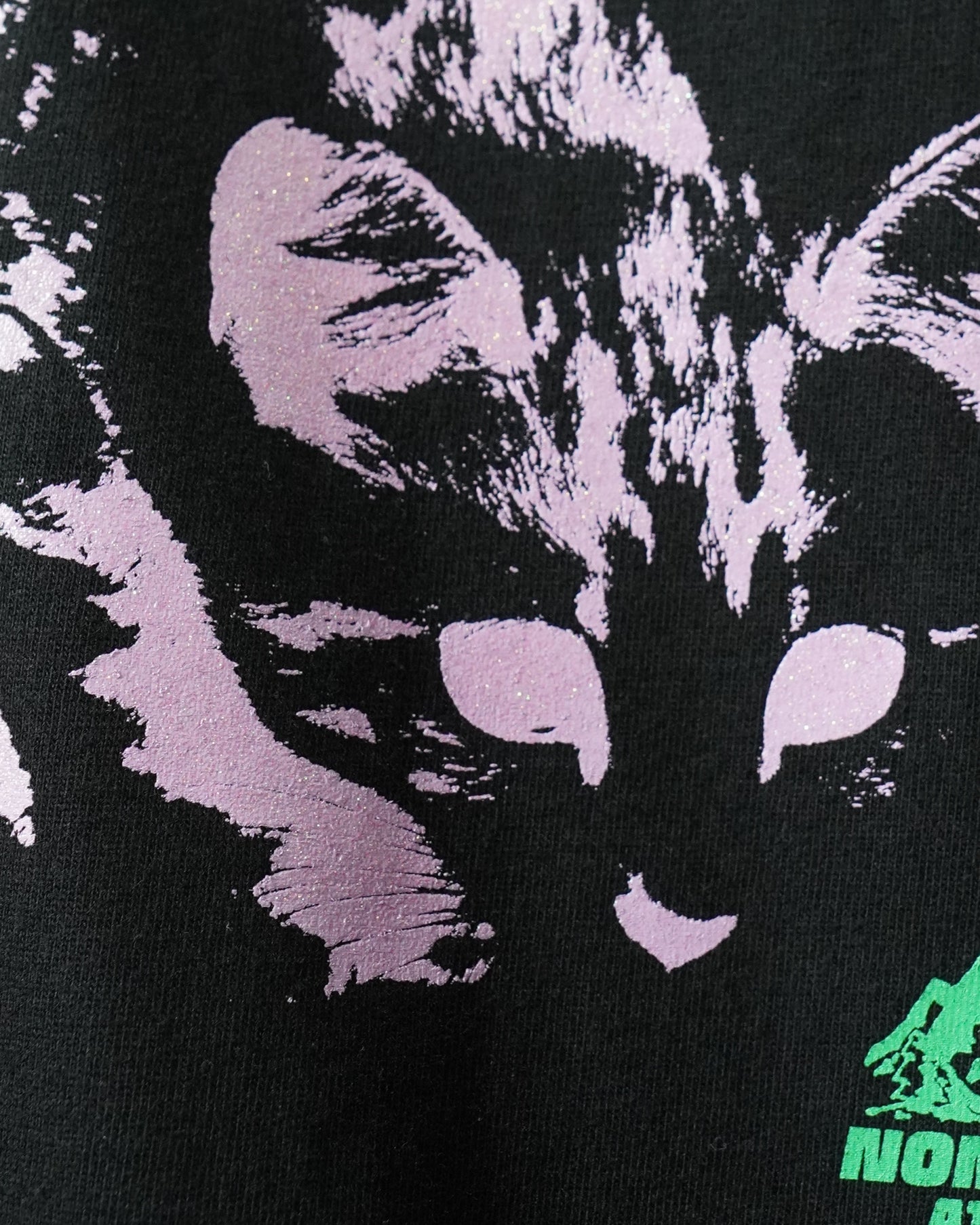 PRINT T-SHIRT (CAT/BLACK)