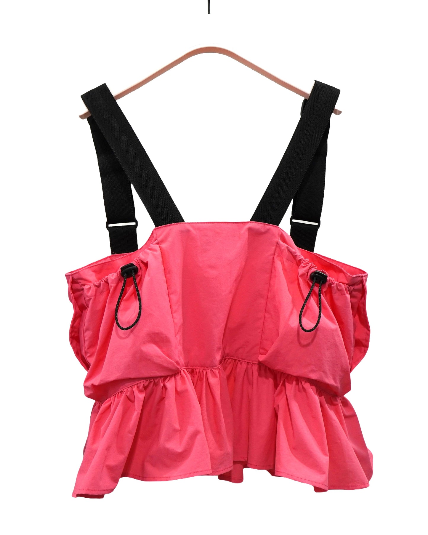 NON TOKYO / FRILL FIELD VEST (PINK)