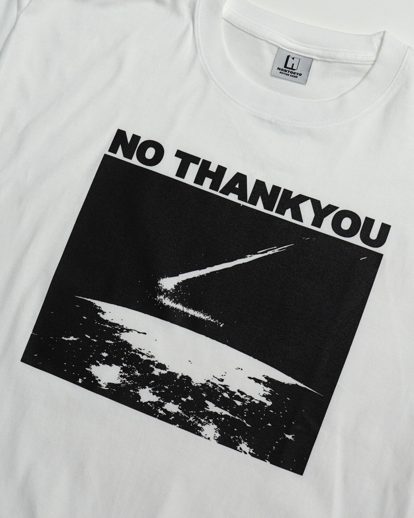 PRINT BIG T-SHIRT (meteorite / WHITE)