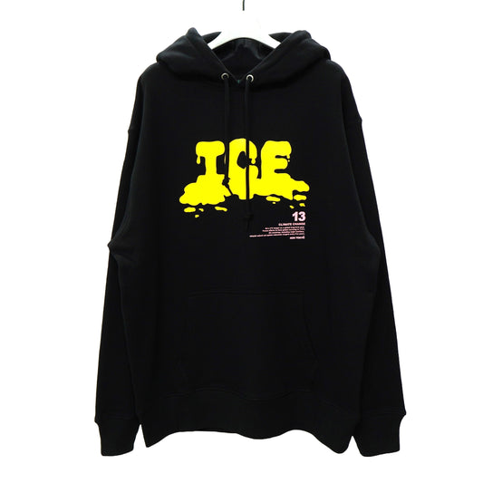 NON TOKYO / ICE PRINT SWEAT HOODIE (BLACK)