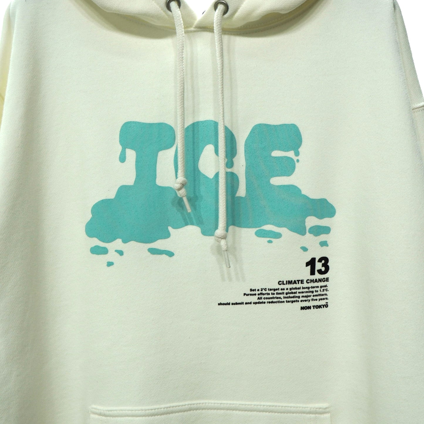 NON TOKYO / ICE SWEAT HOODIE (WHITE) / &lt;NON TOKYO&gt; Ice sweat hoodie (white)