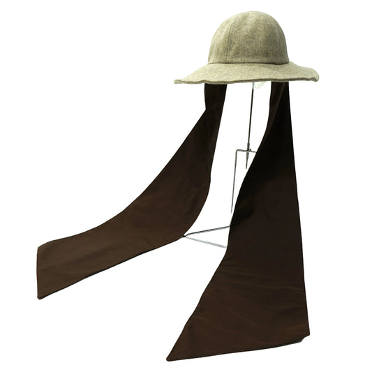 NON TOKYO / WOOL RIBBON HAT (BEIGE)