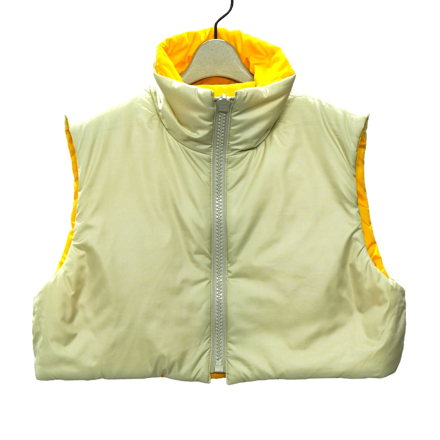 NON TOKYO / REVERSIBLE BATTING VEST (YELLOW×BEIGE) / 〈ノン