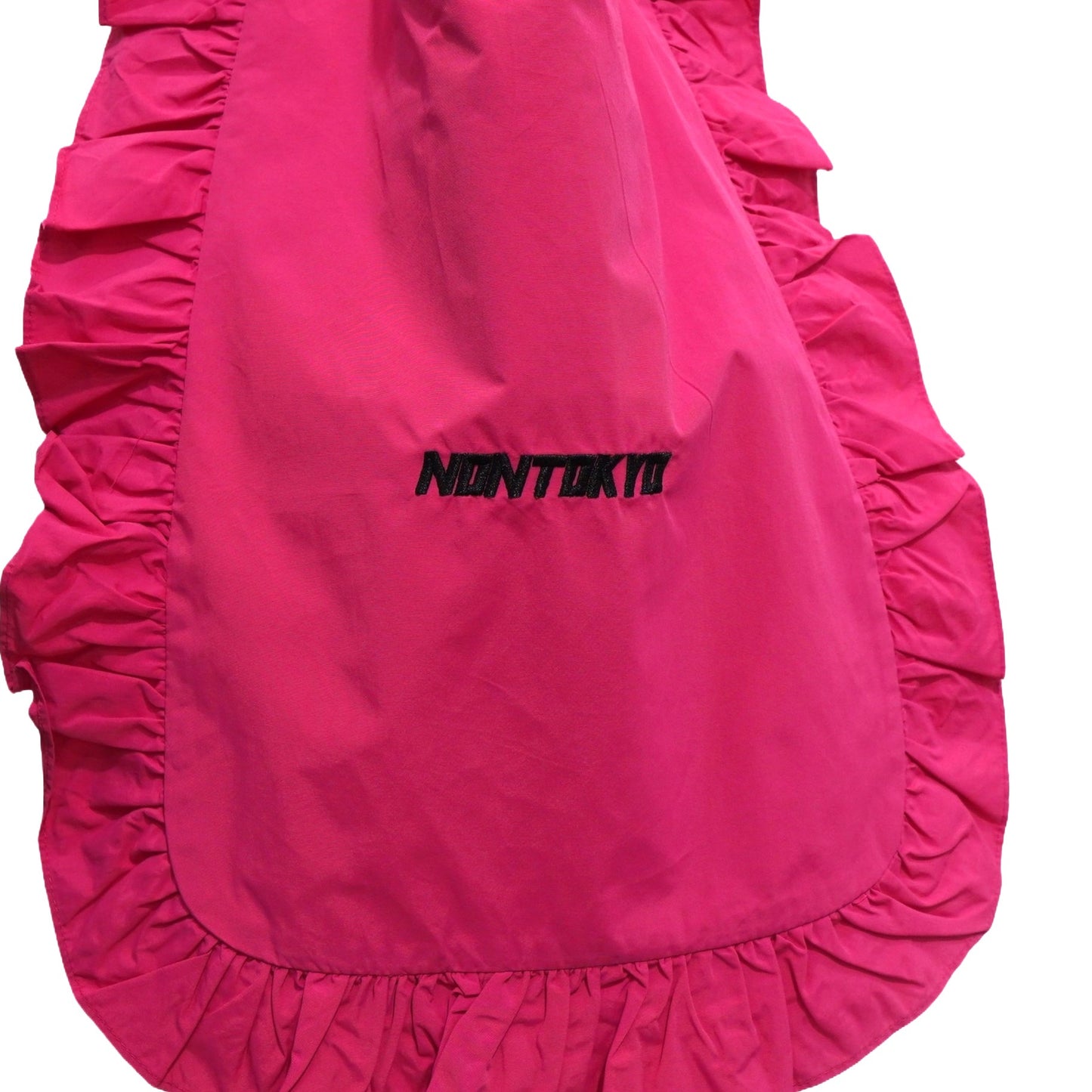 NON TOKYO / FRILL ECO BAG L (PINK) / 〈ノントーキョー〉フリルエコバッグ L (ピンク)