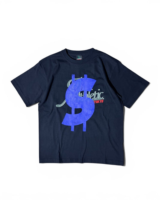 ATHLETIC PRINT T-SHIRT feat.TEPPEI FURUYAMA (BLACK)