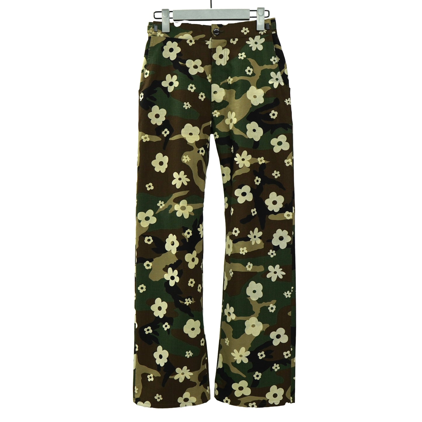 NON TOKYO / ADJUSTER STRAIGHT PANTS (GREEN CAMO)