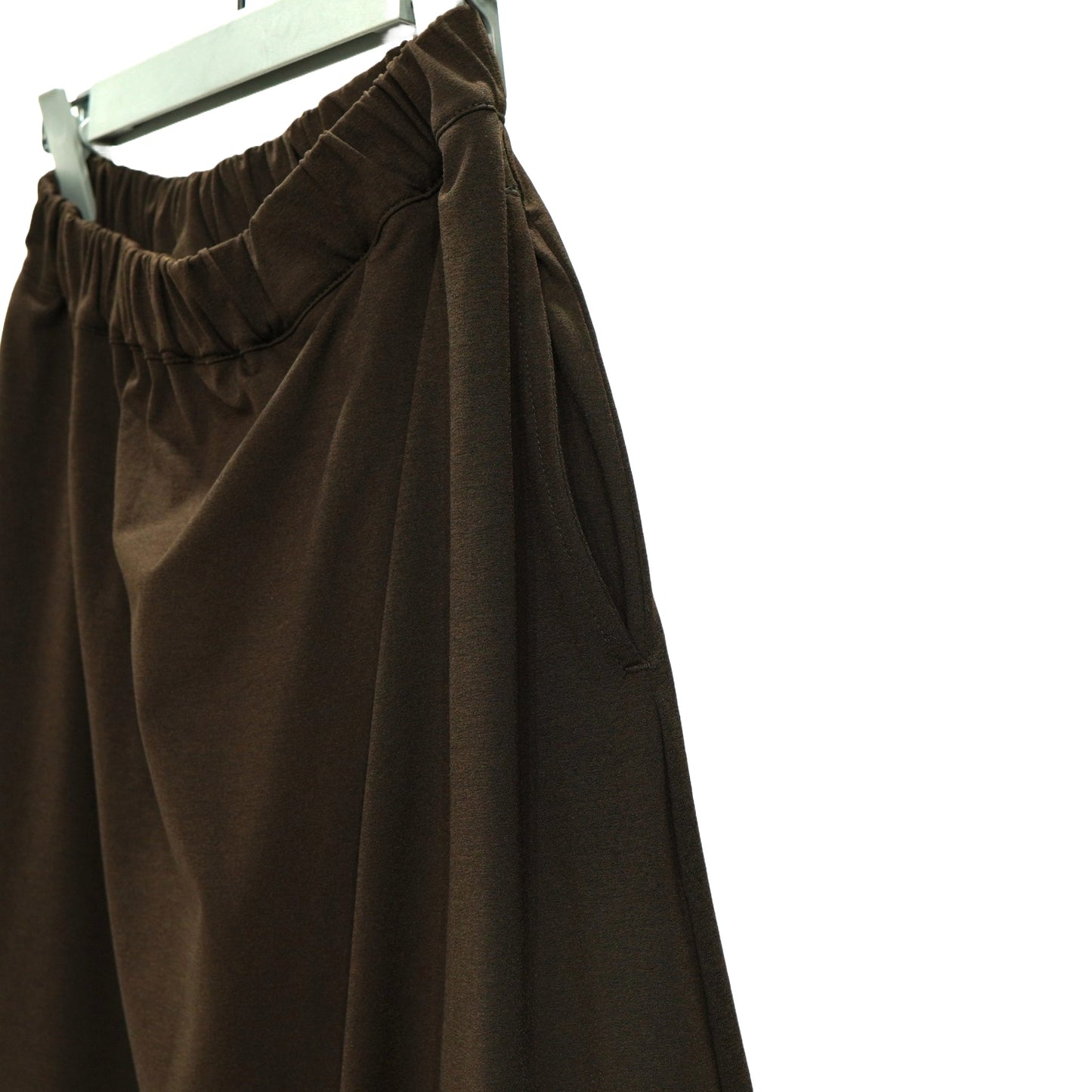 NON TOKYO / FRILL SKIRT (BROWN×GREEN)