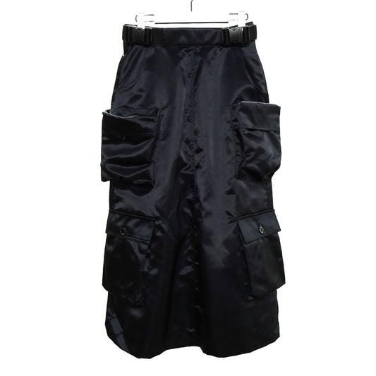 NON TOKYO / CARGO SKIRT (LIMONTA/BLACK) / &lt;NON TOKYO&gt; Cargo skirt (Limonta/Black)