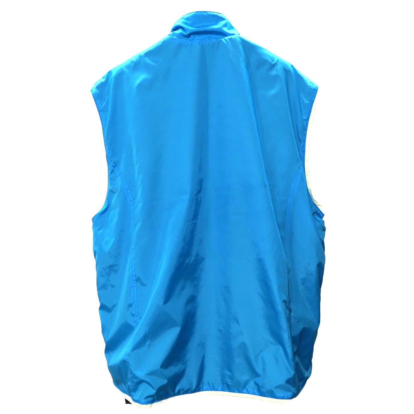 NON TOKYO / REVERSIBLE VELOUR VEST (ORANGE×BLUE)